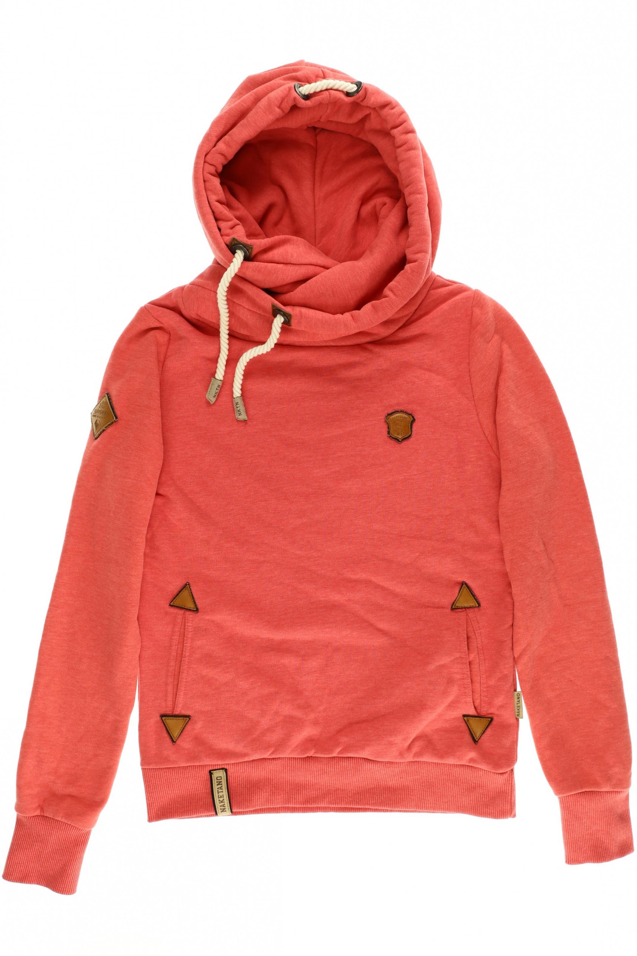 Naketano Damen Kapuzenpullover, pink, Gr.