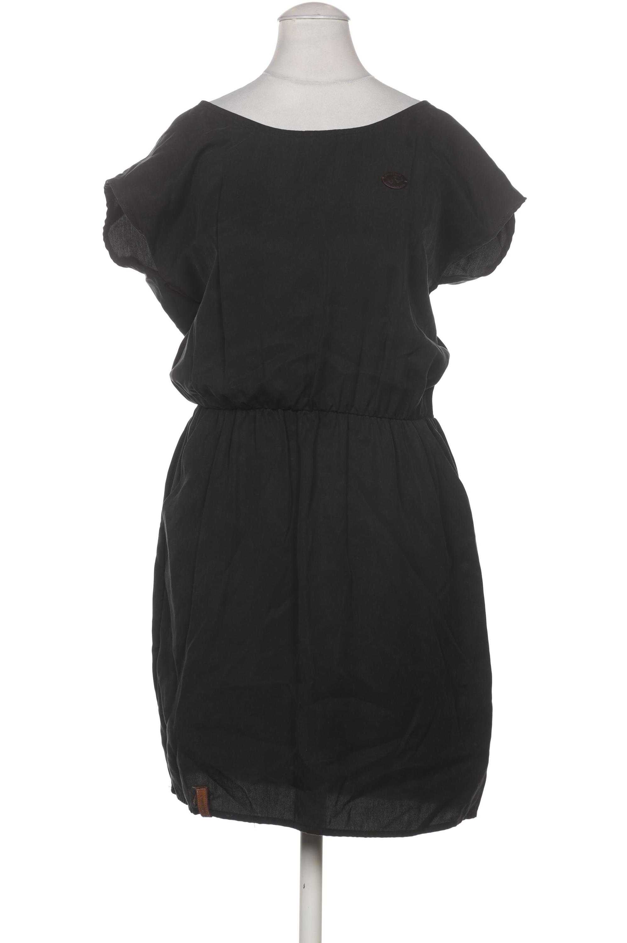 Naketano Damen Kleid, schwarz, Gr. 34