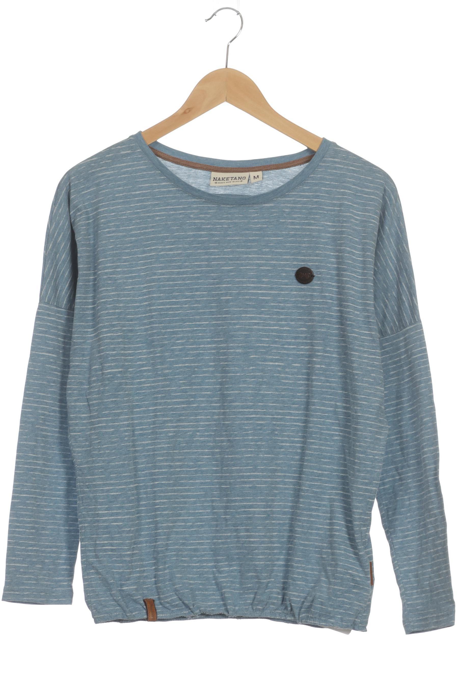 Naketano Damen Langarmshirt, blau, Gr.