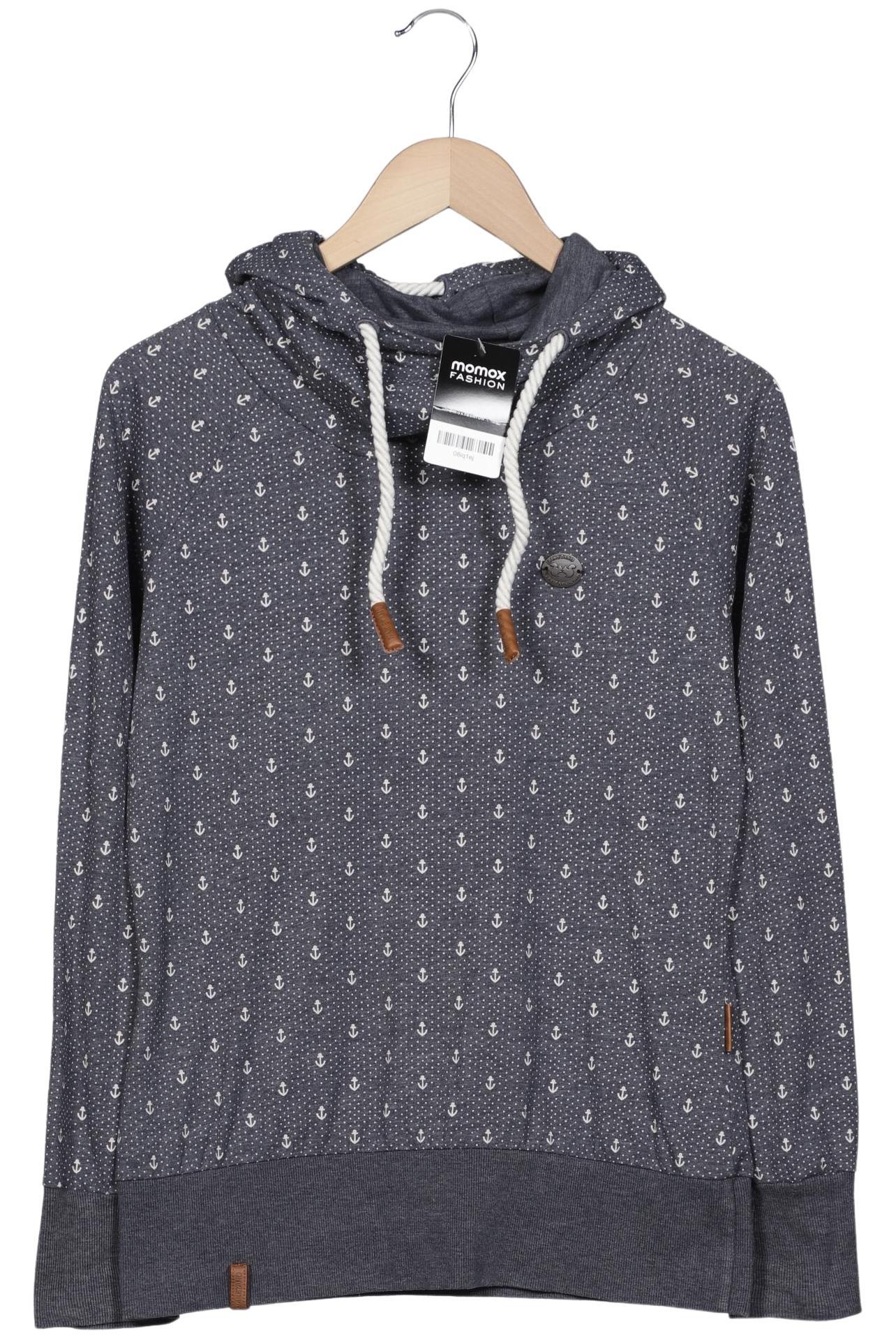 Naketano Damen Langarmshirt, grau, Gr. 38