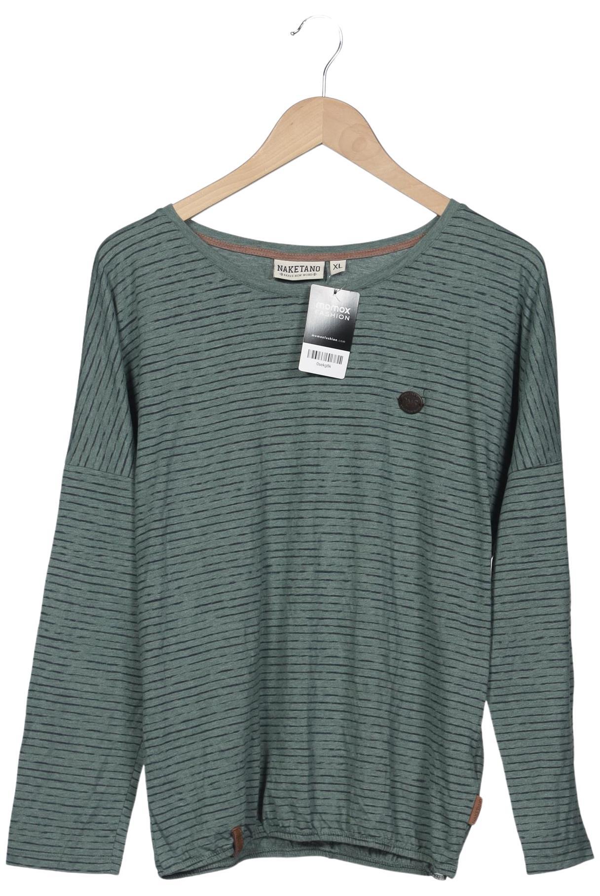 Naketano Damen Langarmshirt, grün, Gr. 44