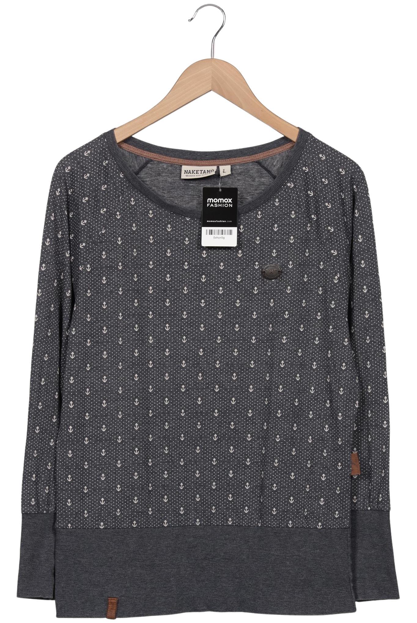 Naketano Damen Langarmshirt, marineblau, Gr. 42