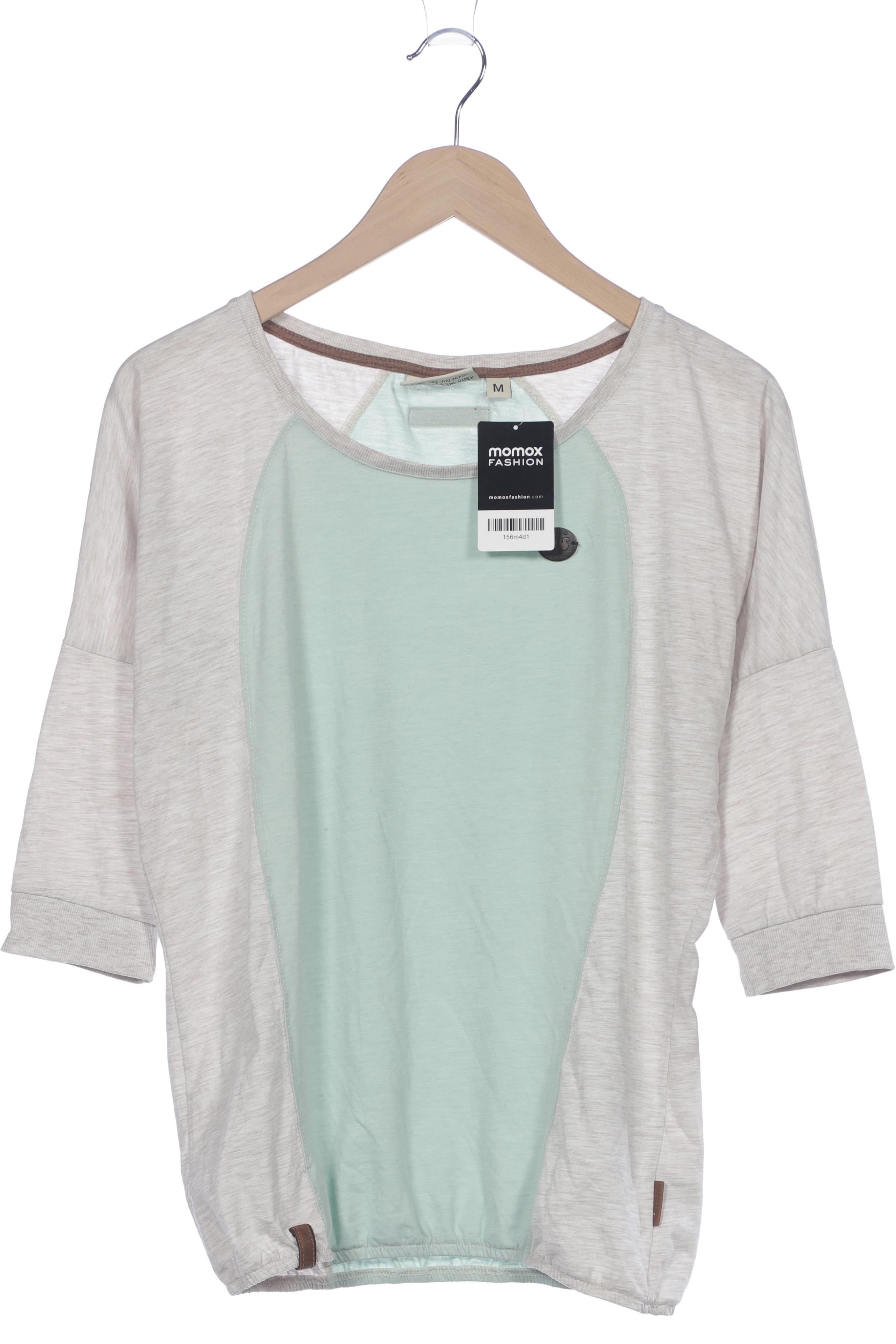 Naketano Damen Langarmshirt, hellgrün, Gr. 38
