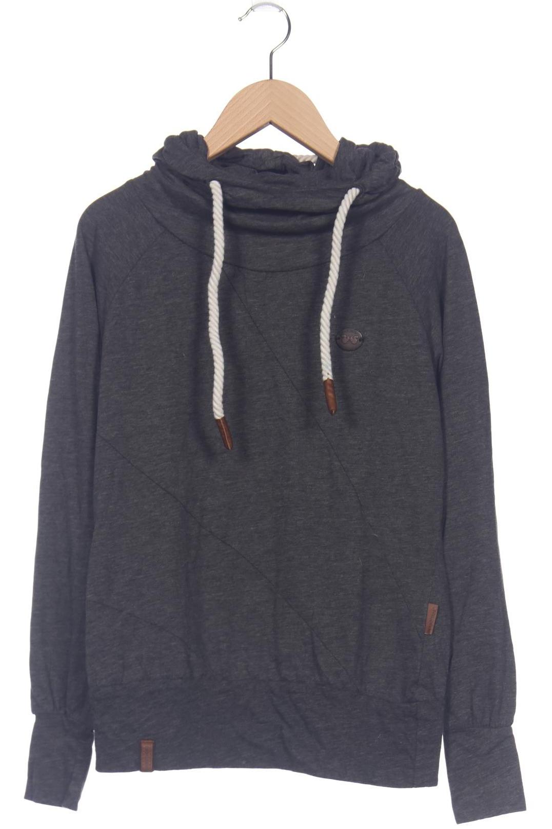 Naketano Damen Langarmshirt, grau, Gr. 36