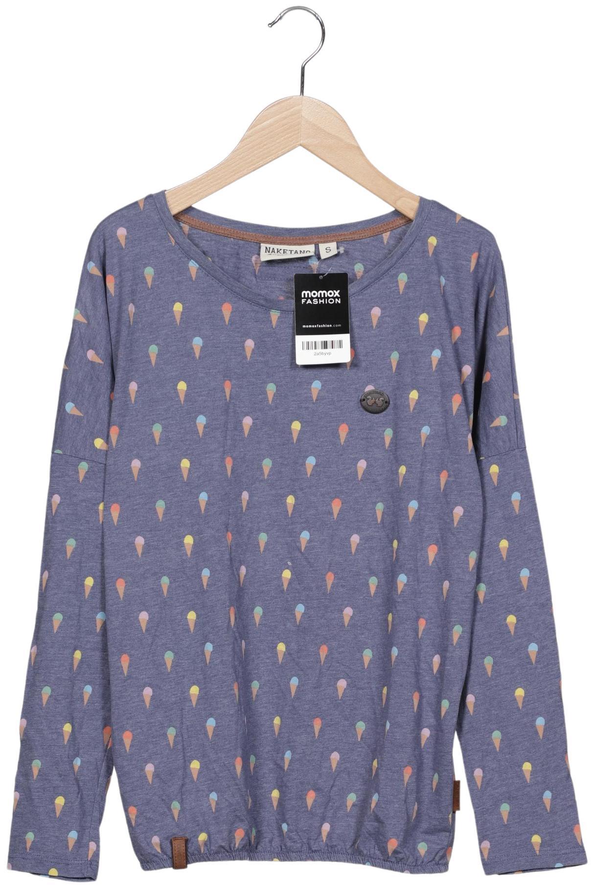 Naketano Damen Langarmshirt, blau, Gr. 36