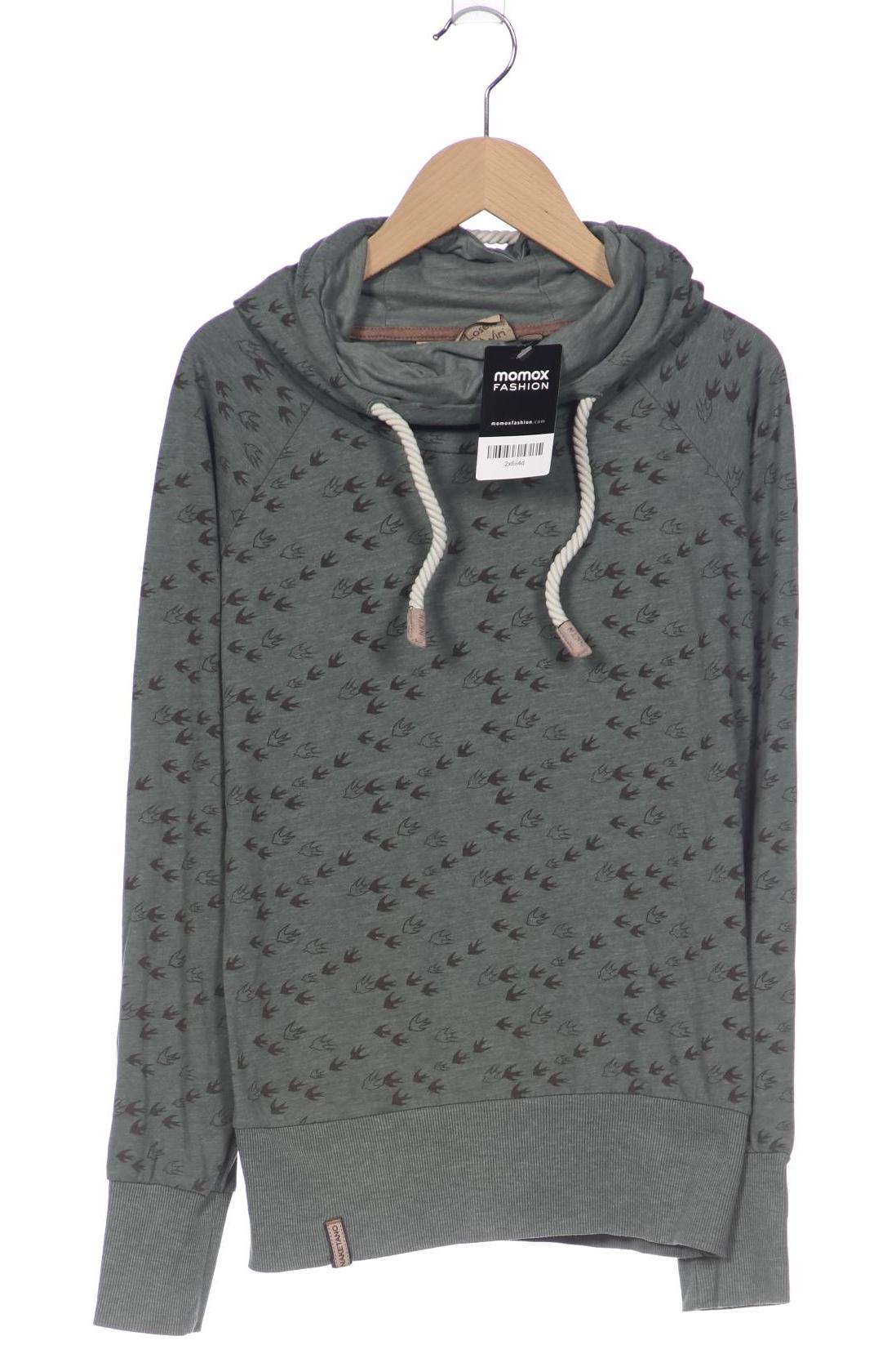 Naketano Damen Langarmshirt, grün, Gr. 34
