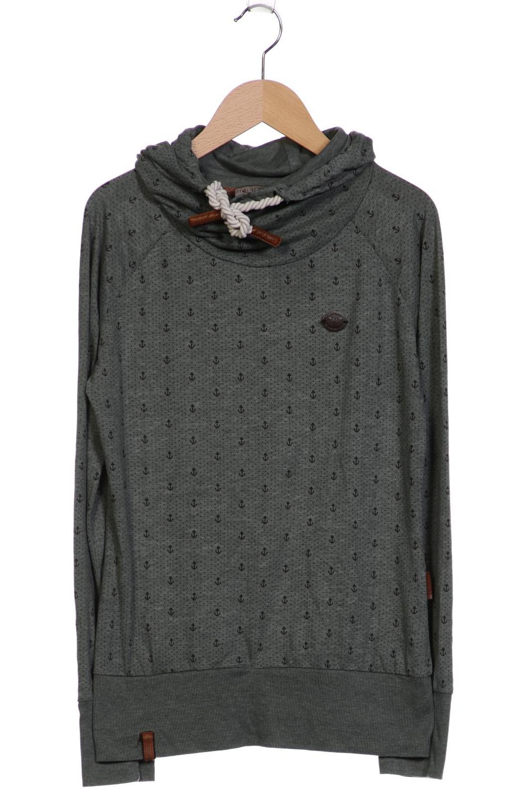 Naketano Damen Langarmshirt, grün, Gr. 36