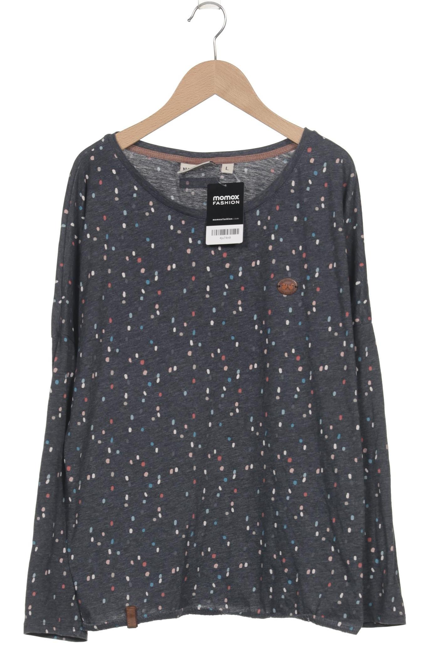 Naketano Damen Langarmshirt, grau, Gr. 42