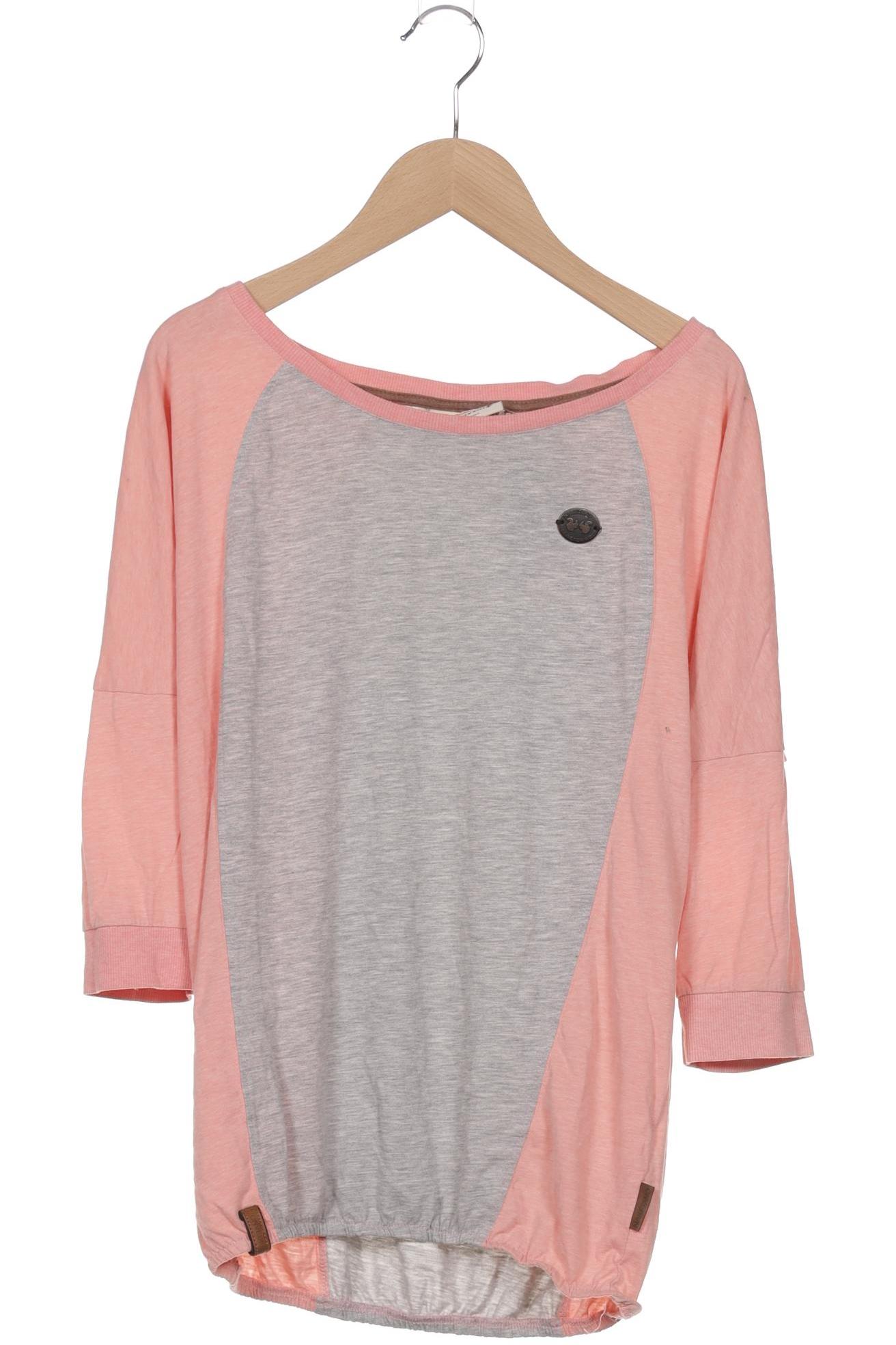 Naketano Damen Langarmshirt, grau, Gr. 36