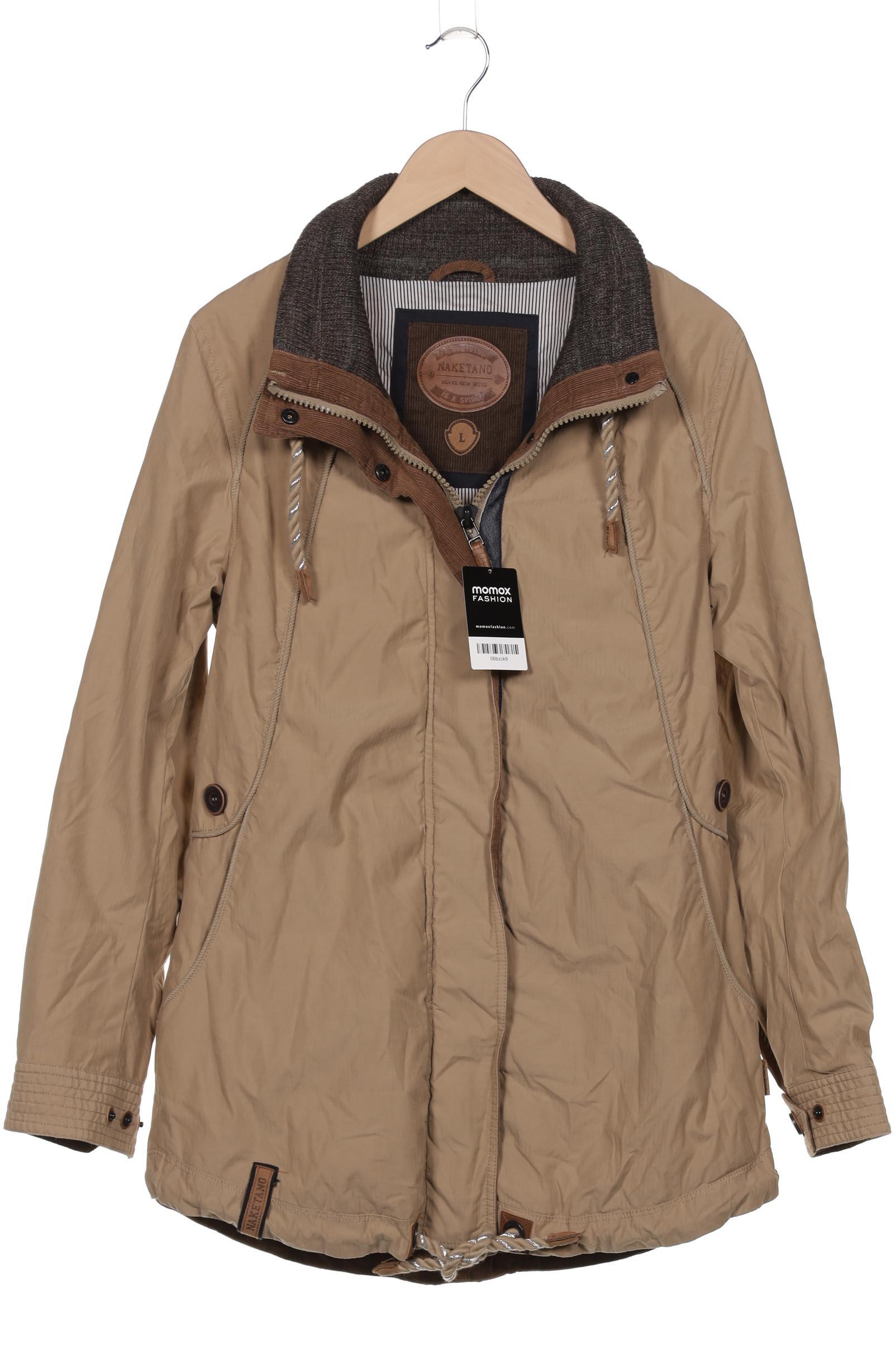 Naketano Damen Mantel, beige, Gr. 42