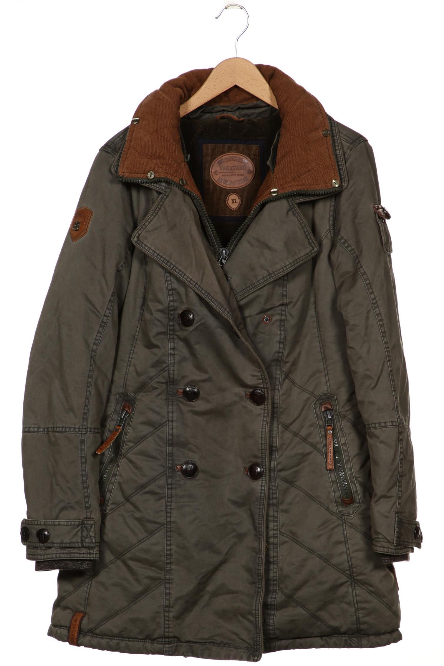 Naketano Damen Mantel, grün, Gr. 44