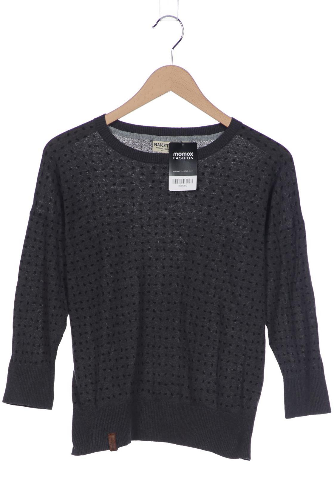 Naketano Damen Pullover, grau, Gr. 42