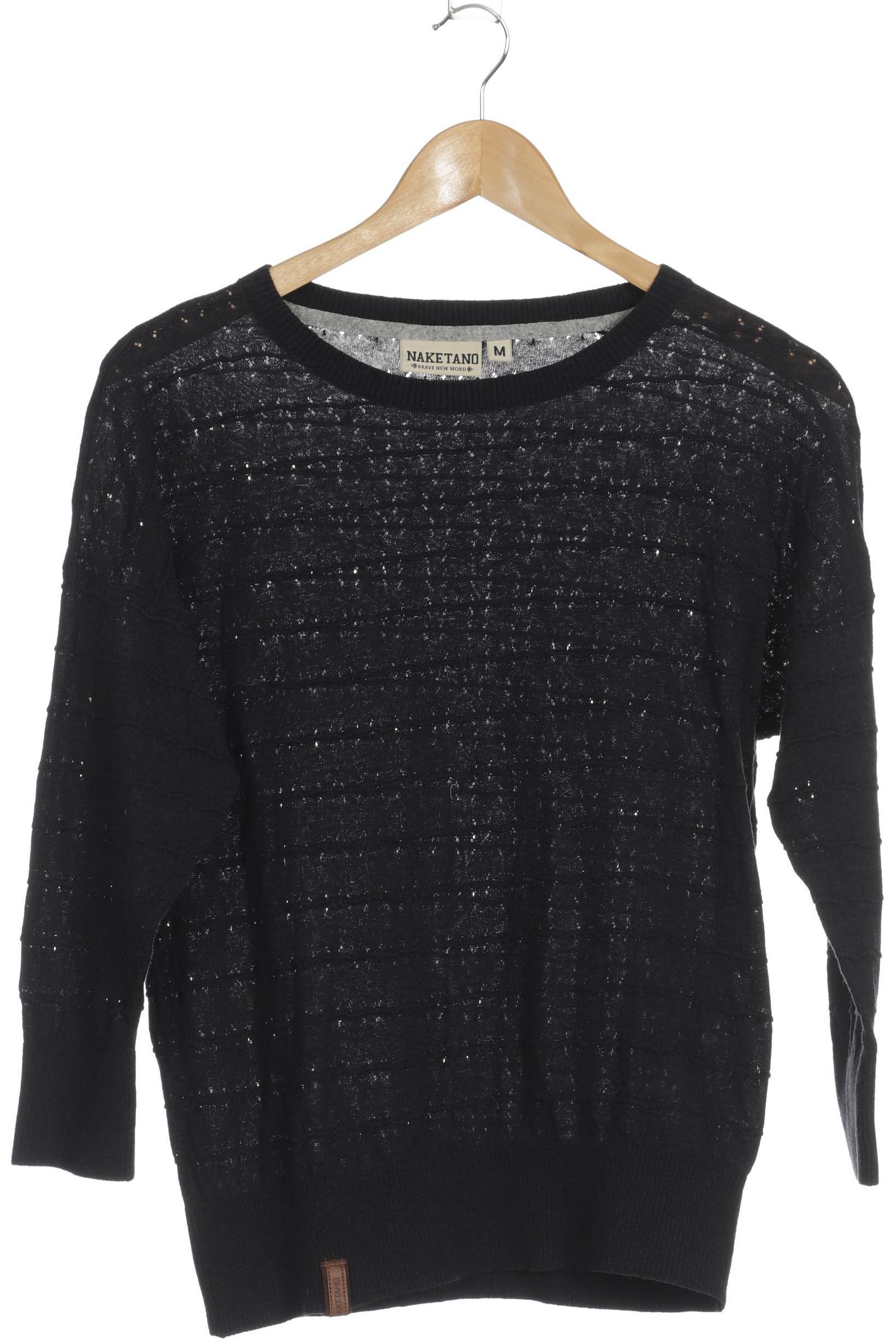 Naketano Damen Pullover, schwarz, Gr.