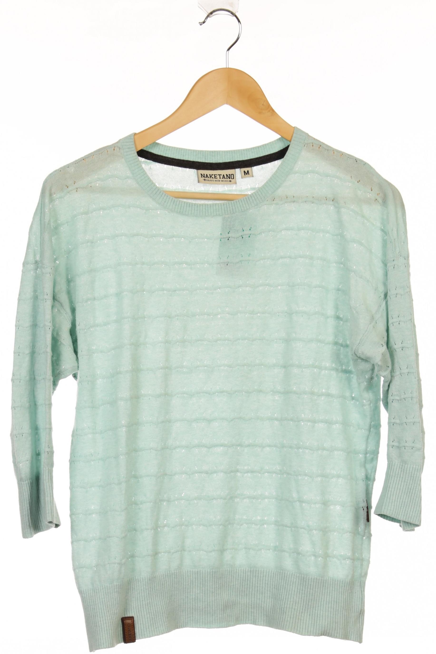 Naketano Damen Pullover, grün, Gr.