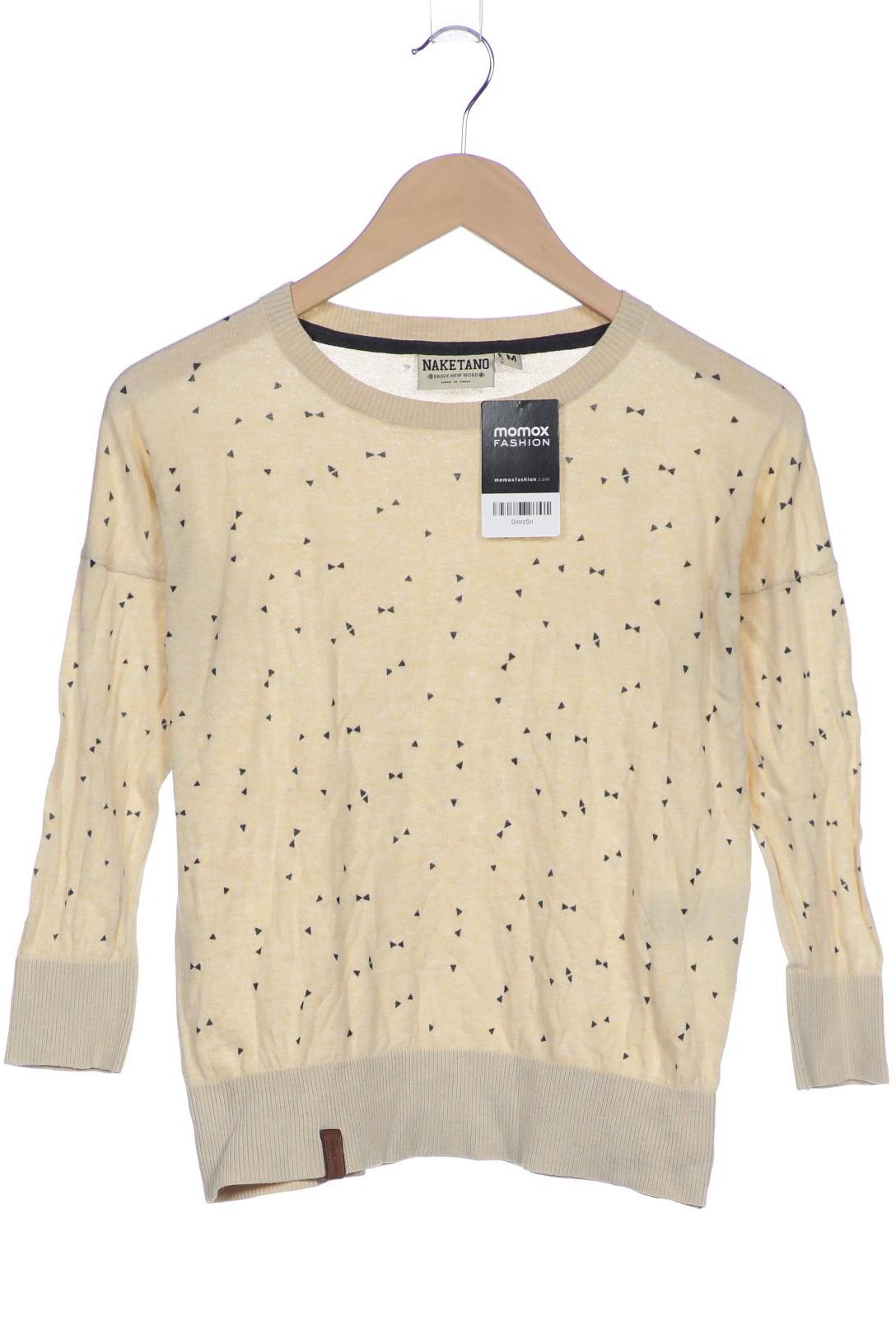 Naketano Damen Pullover, beige, Gr. 38