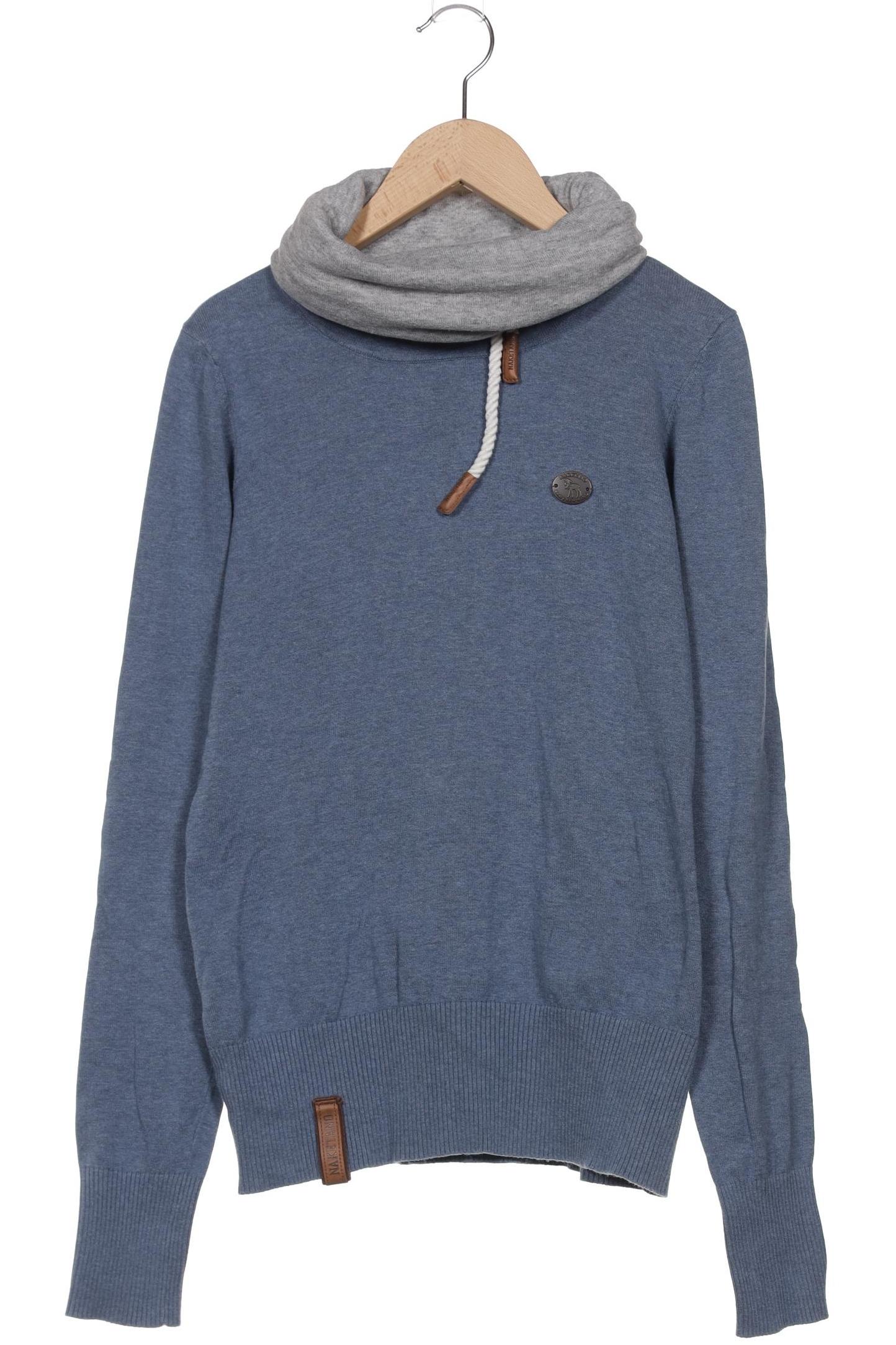 Naketano Damen Pullover, blau, Gr. 42