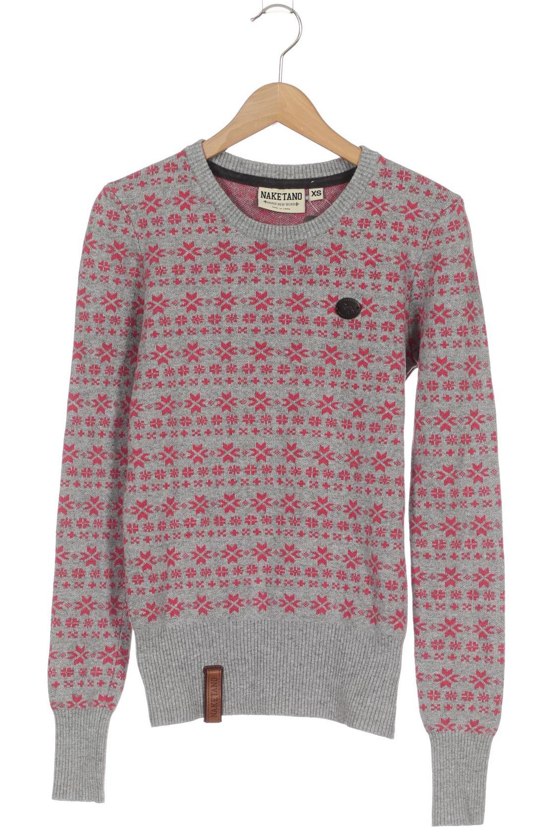 Naketano Damen Pullover, pink, Gr. 34
