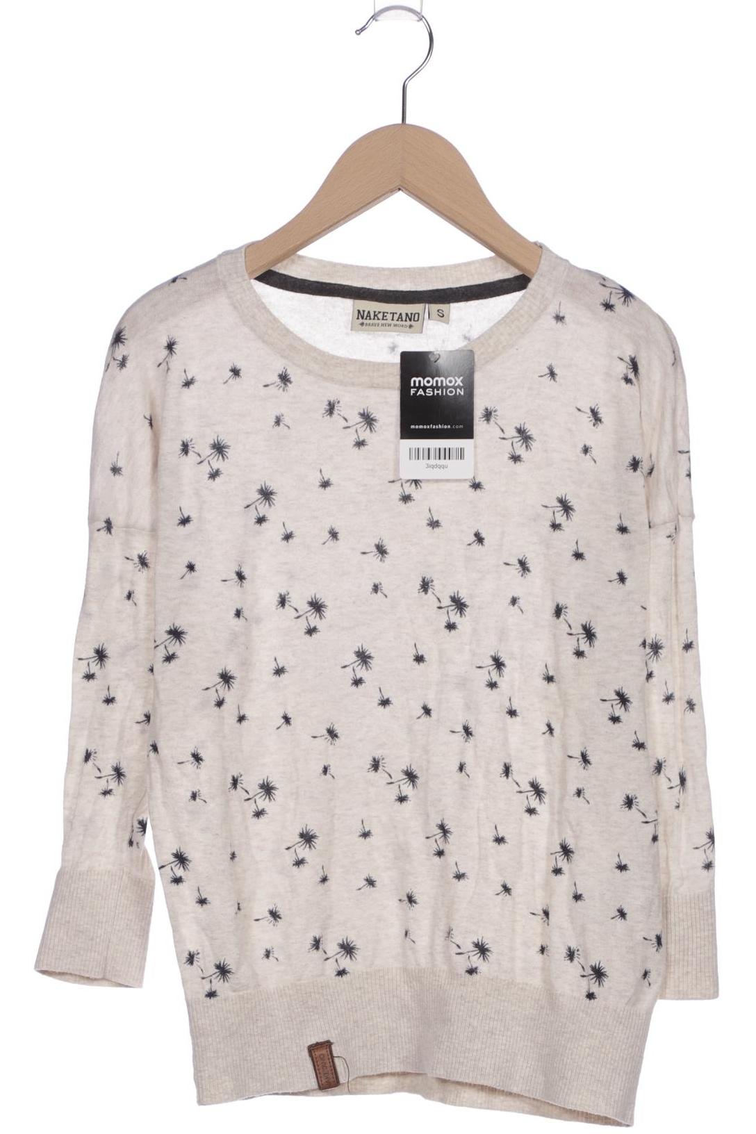 Naketano Damen Pullover, cremeweiß, Gr. 36
