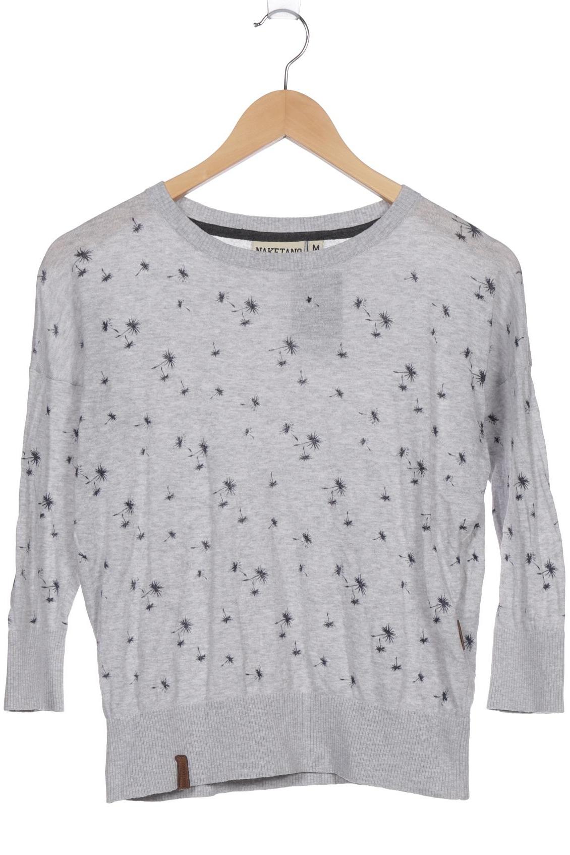 Naketano Damen Pullover, grau, Gr. 38