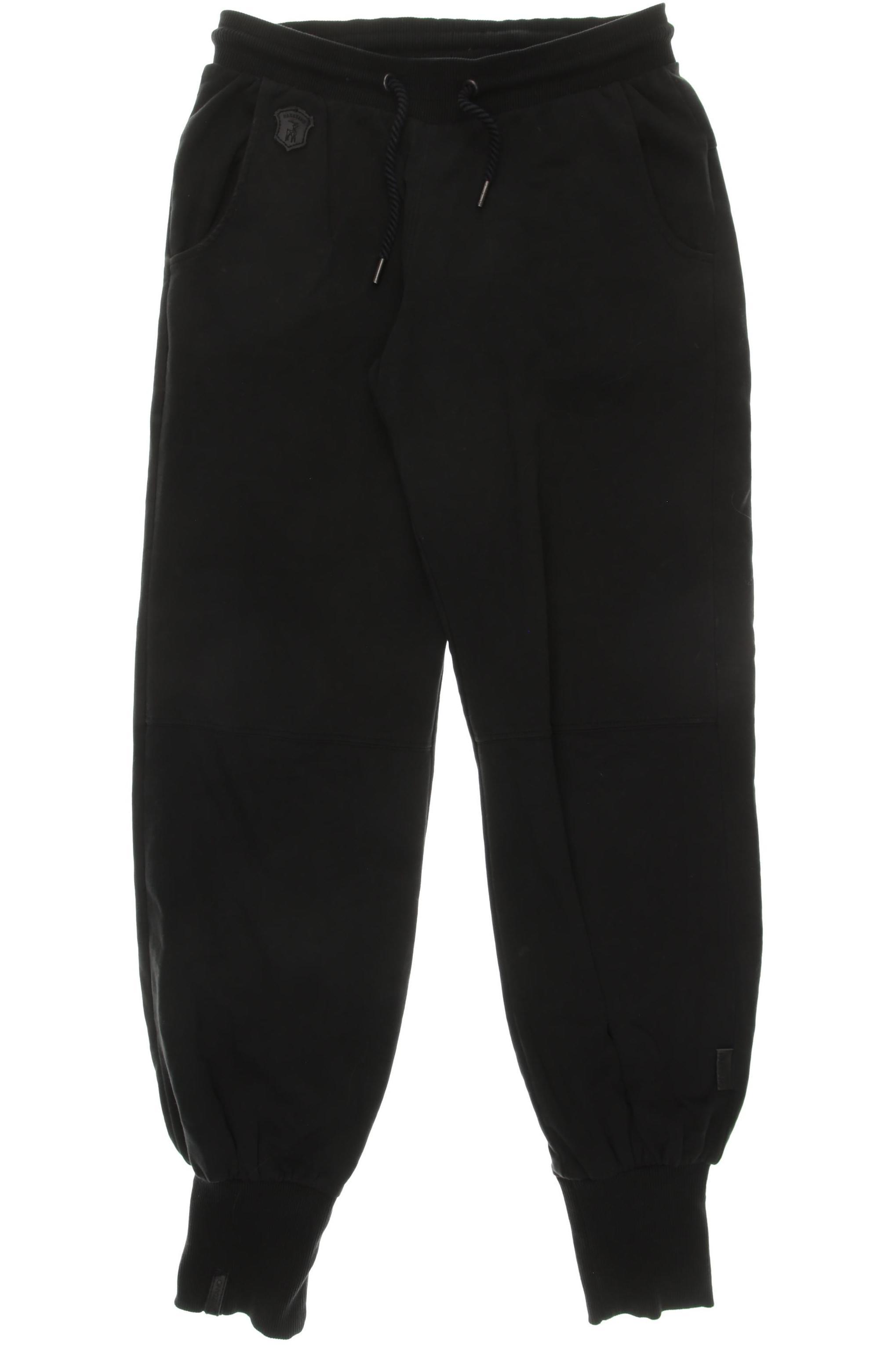 Naketano Damen Stoffhose, schwarz, Gr.