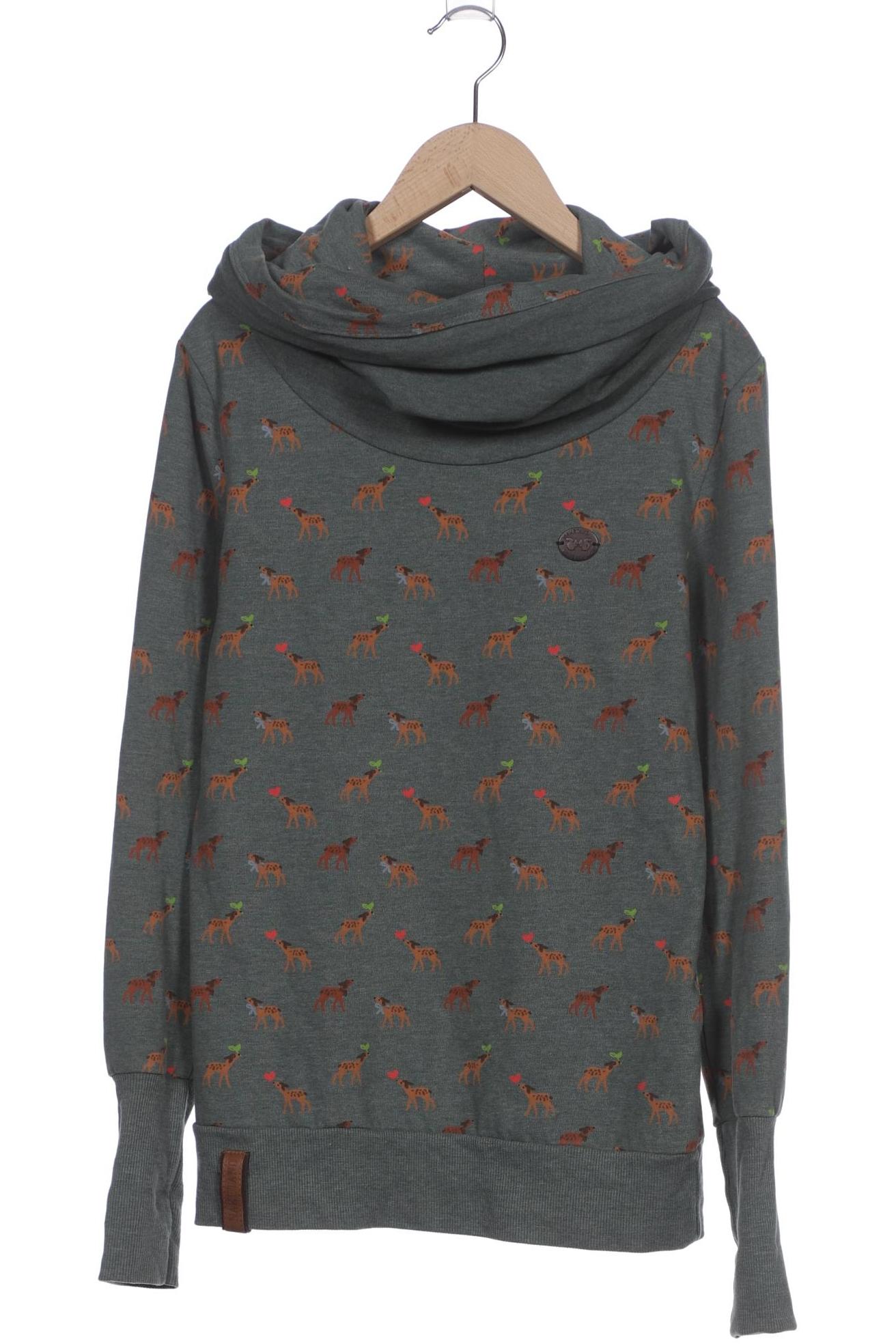 Naketano Damen Sweatshirt, grün, Gr. 38