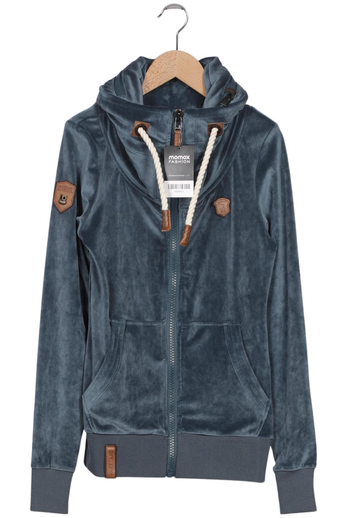 Naketano Damen Sweatshirt, blau, Gr. 34