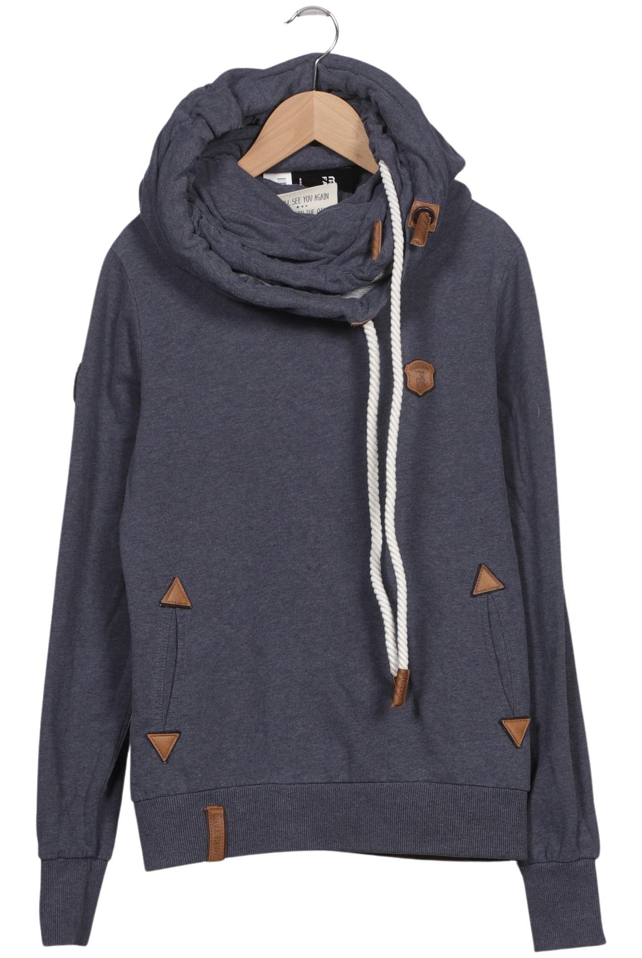 Naketano Damen Sweatshirt, blau, Gr. 38