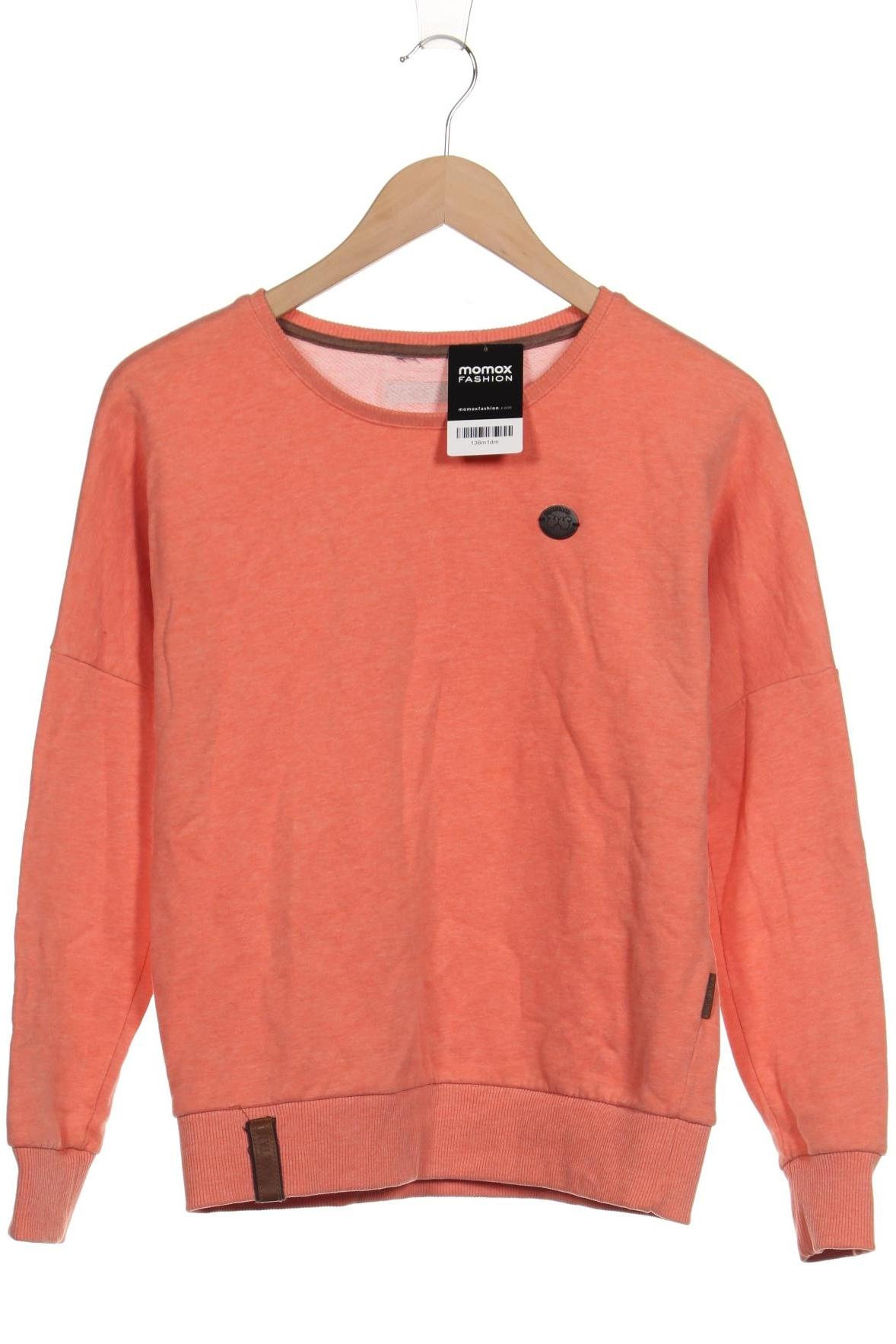 Naketano Damen Sweatshirt, orange, Gr. 36