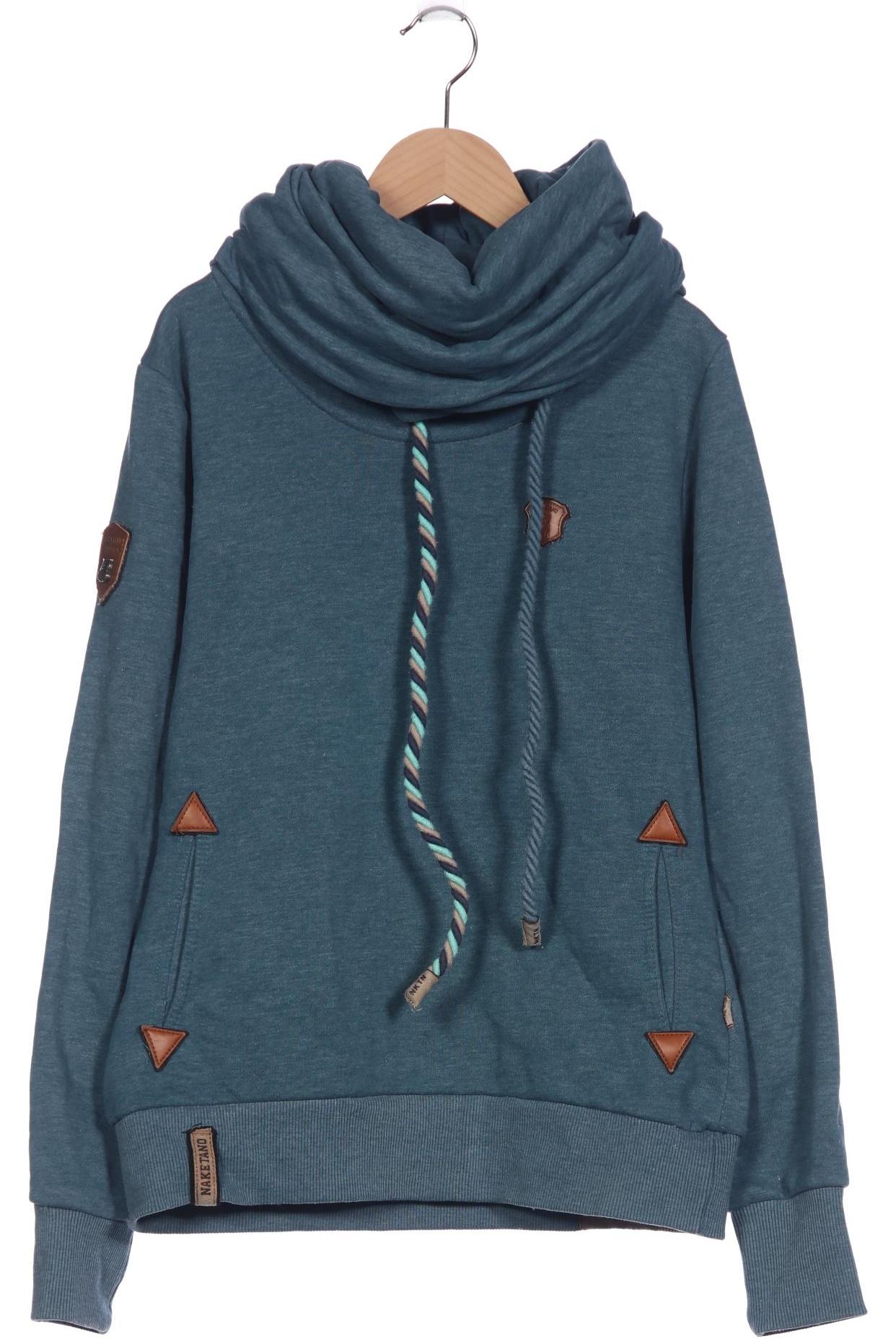 Naketano Damen Sweatshirt, türkis, Gr. 38