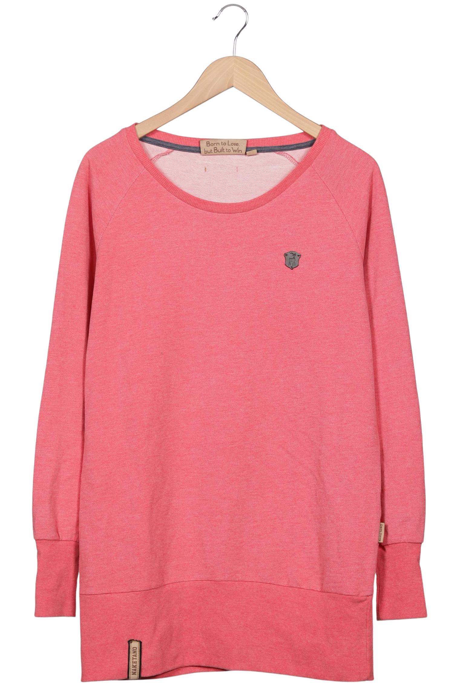 Naketano Damen Sweatshirt, rot, Gr. 42