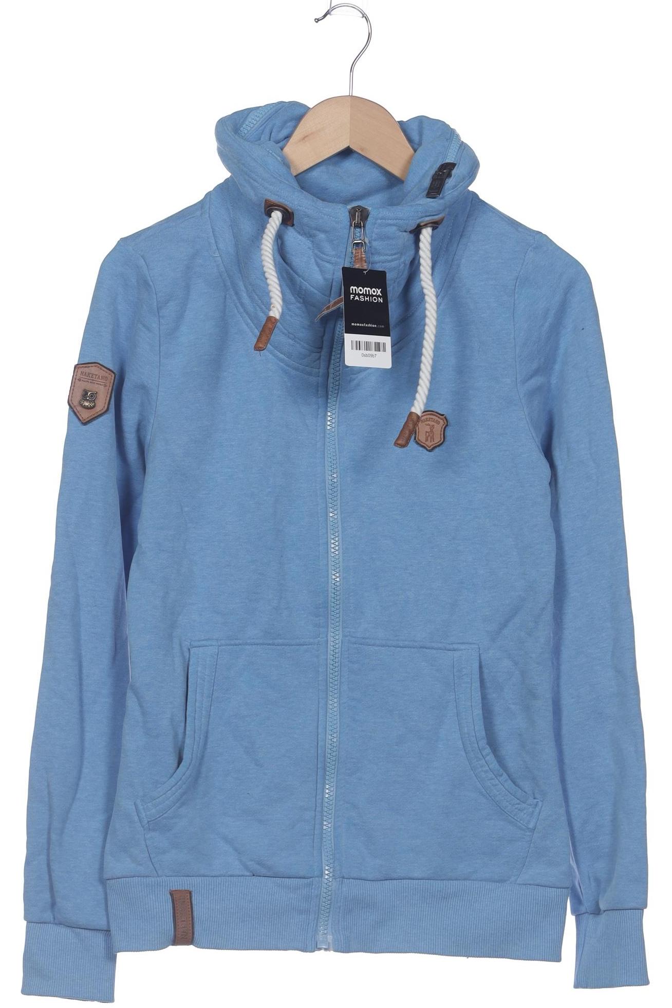 Naketano Damen Sweatshirt, blau, Gr. 42