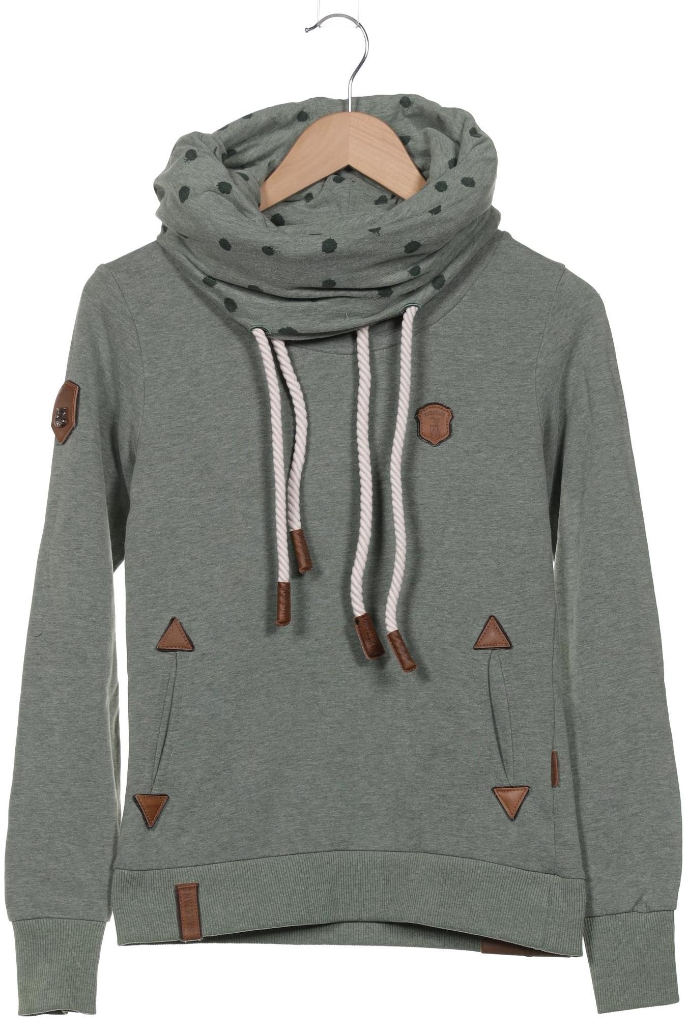 Naketano Damen Sweatshirt, grün, Gr. 34