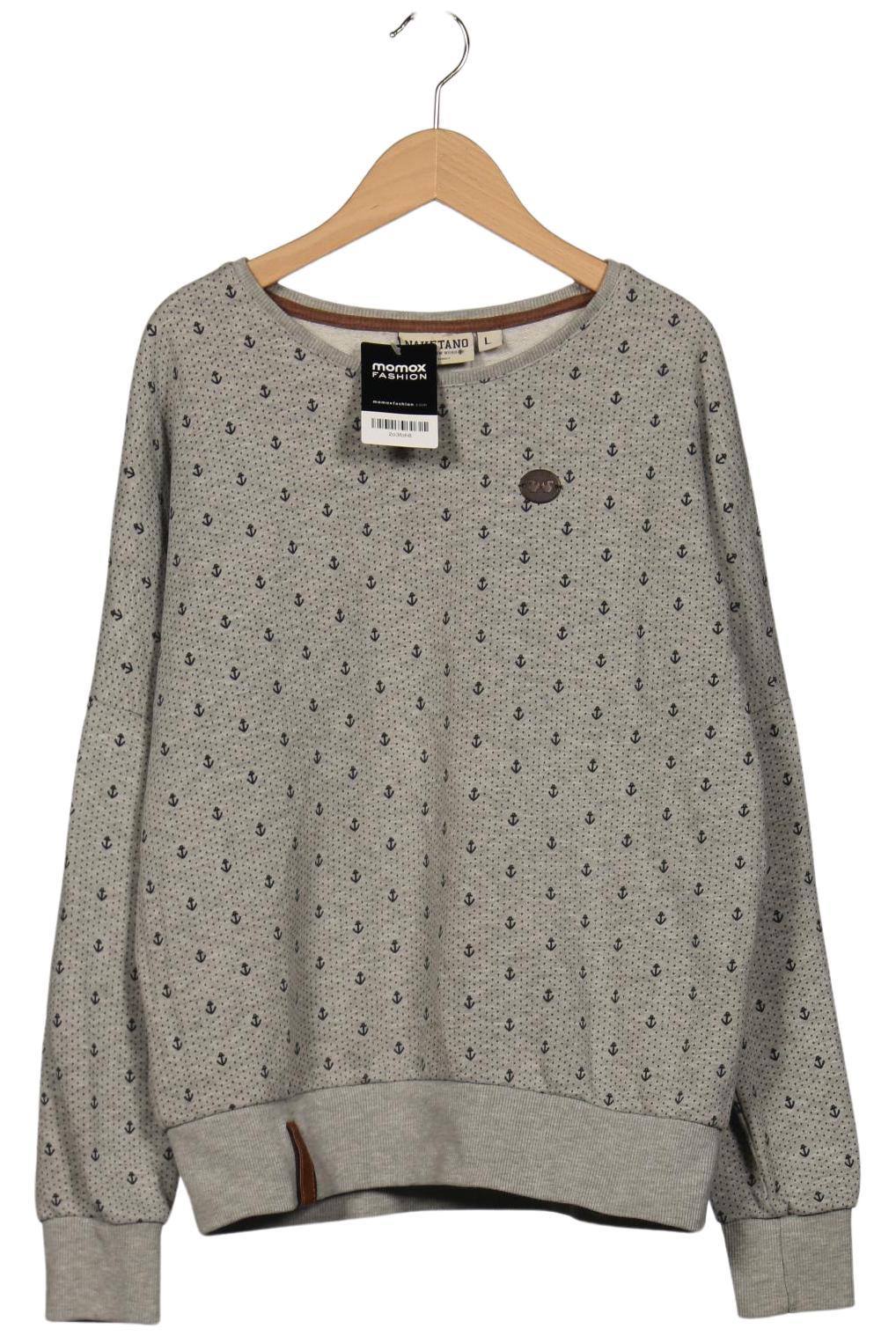 Naketano Damen Sweatshirt, grau, Gr. 42