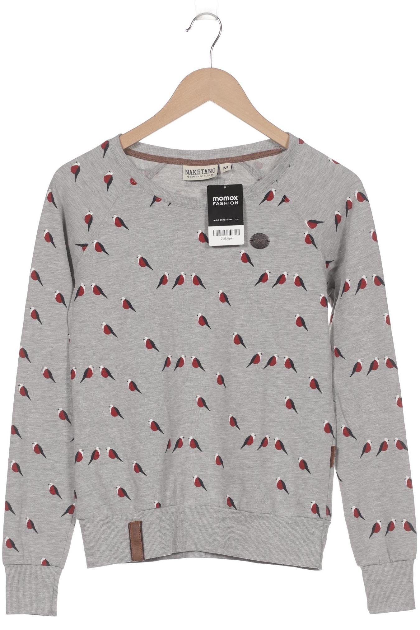 Naketano Damen Sweatshirt, grau, Gr. 38