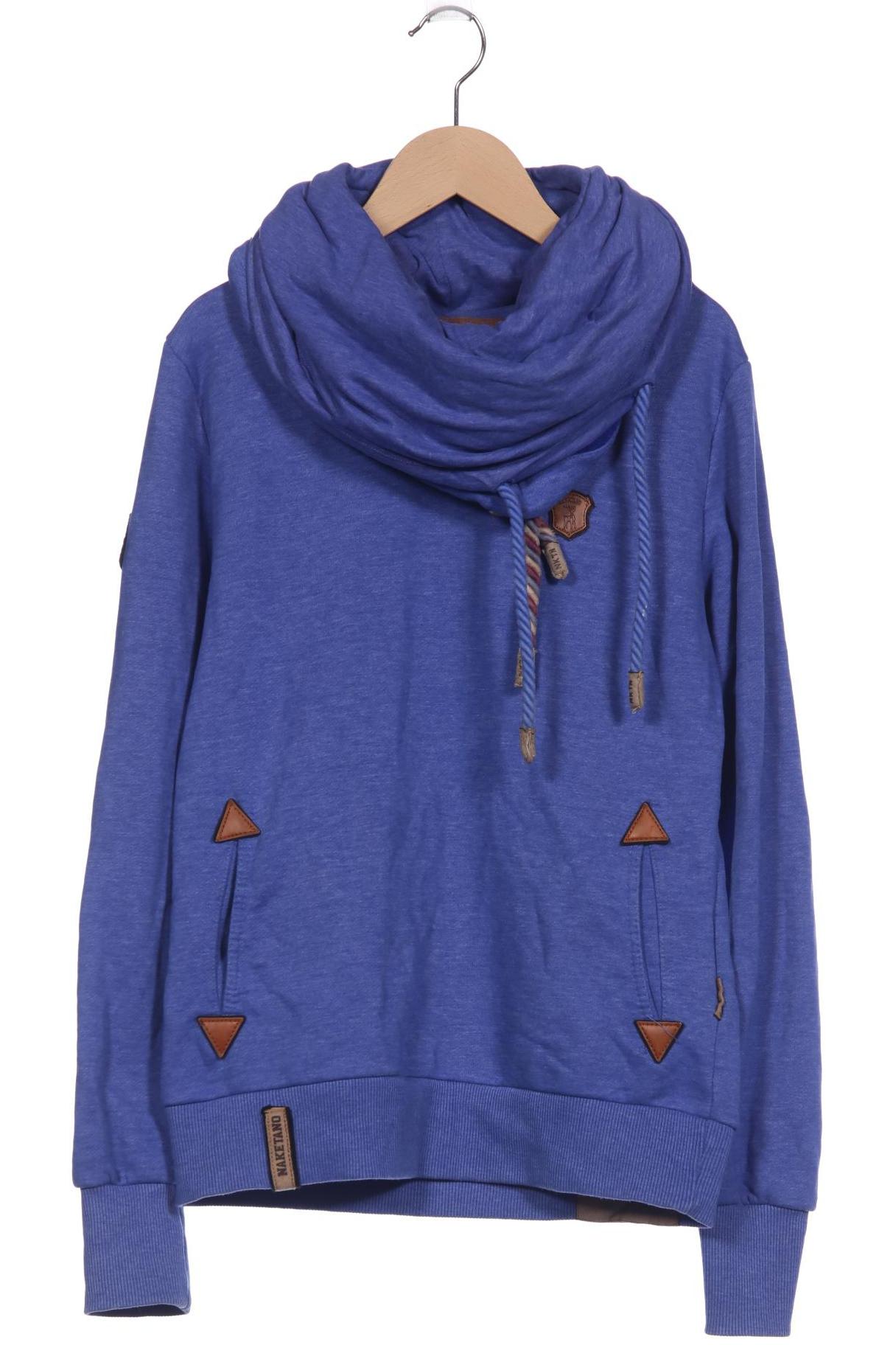 Naketano Damen Sweatshirt, blau, Gr. 36