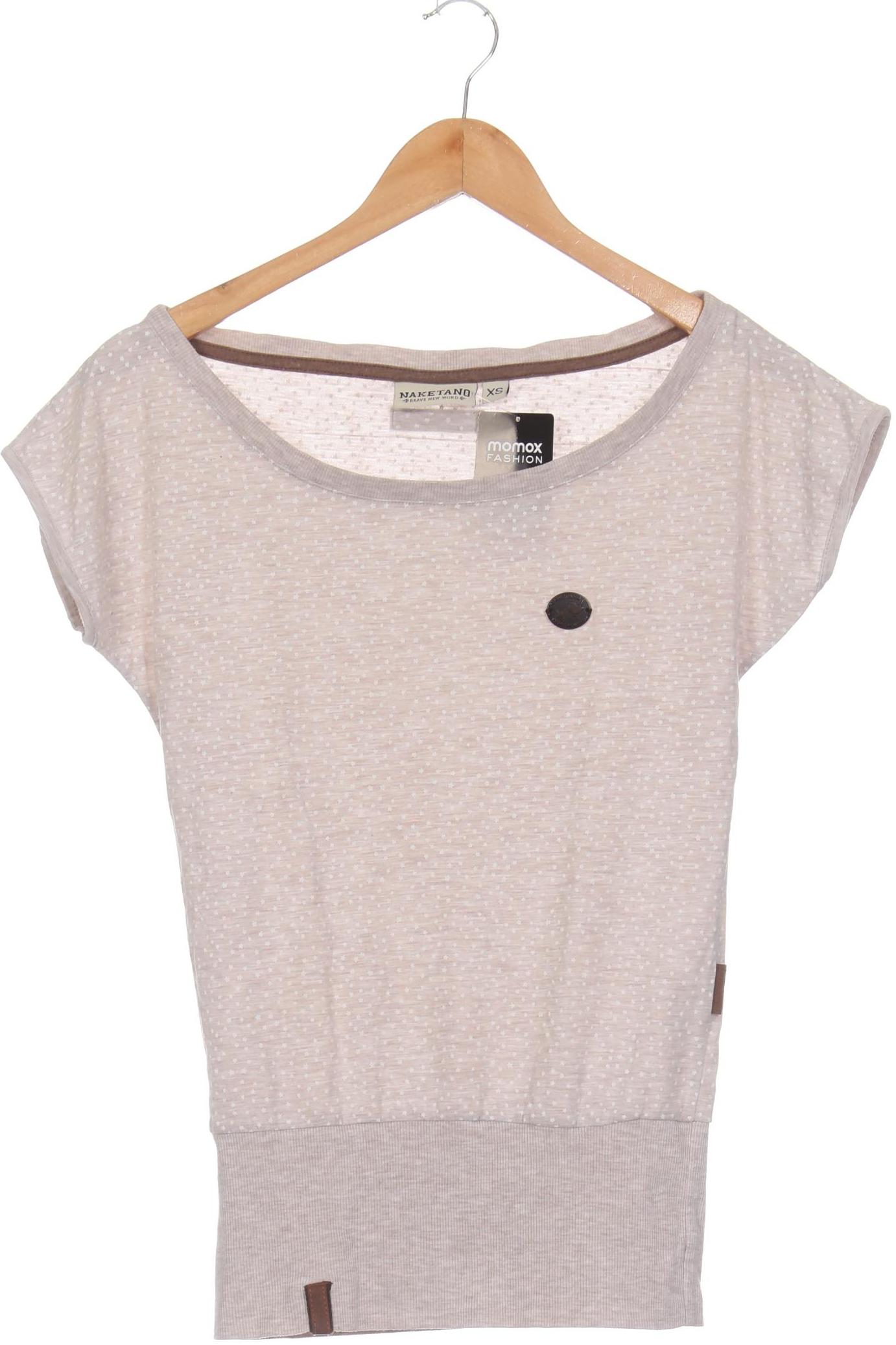 Naketano Damen T-Shirt, beige, Gr.