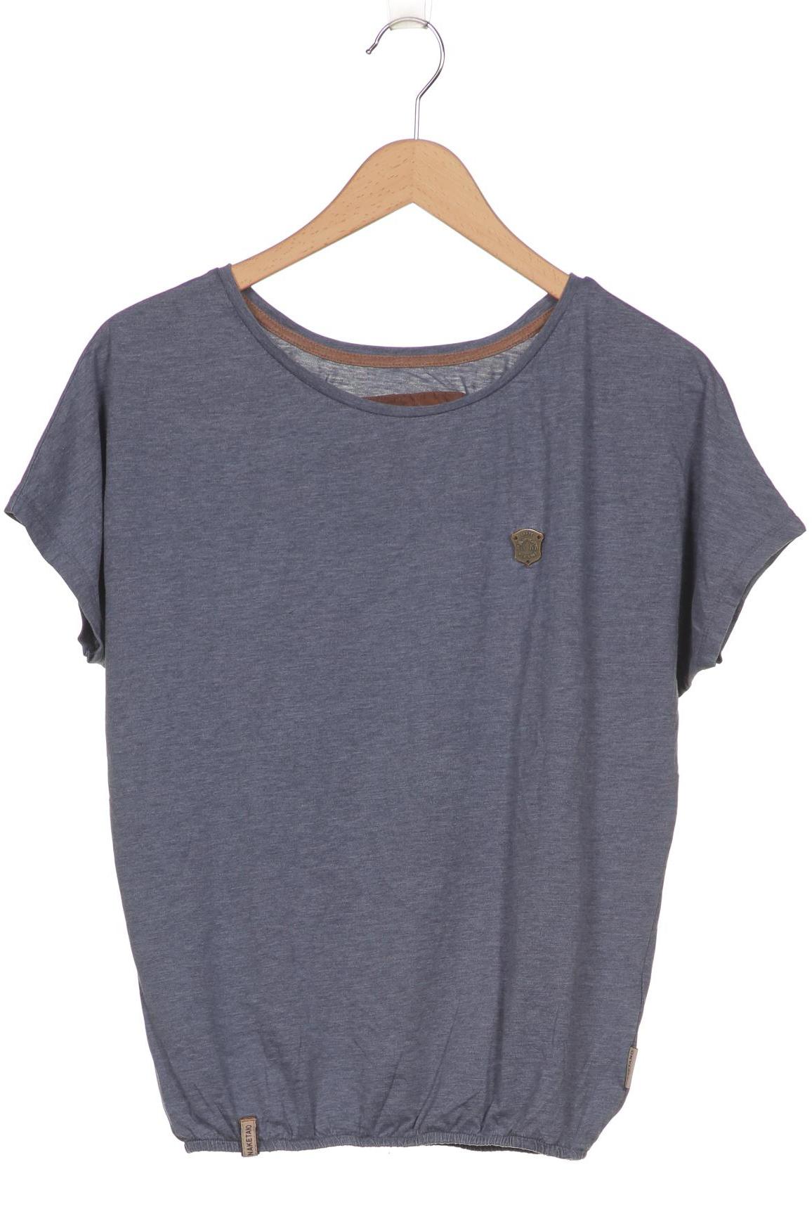 Naketano Damen T-Shirt, blau, Gr. 36