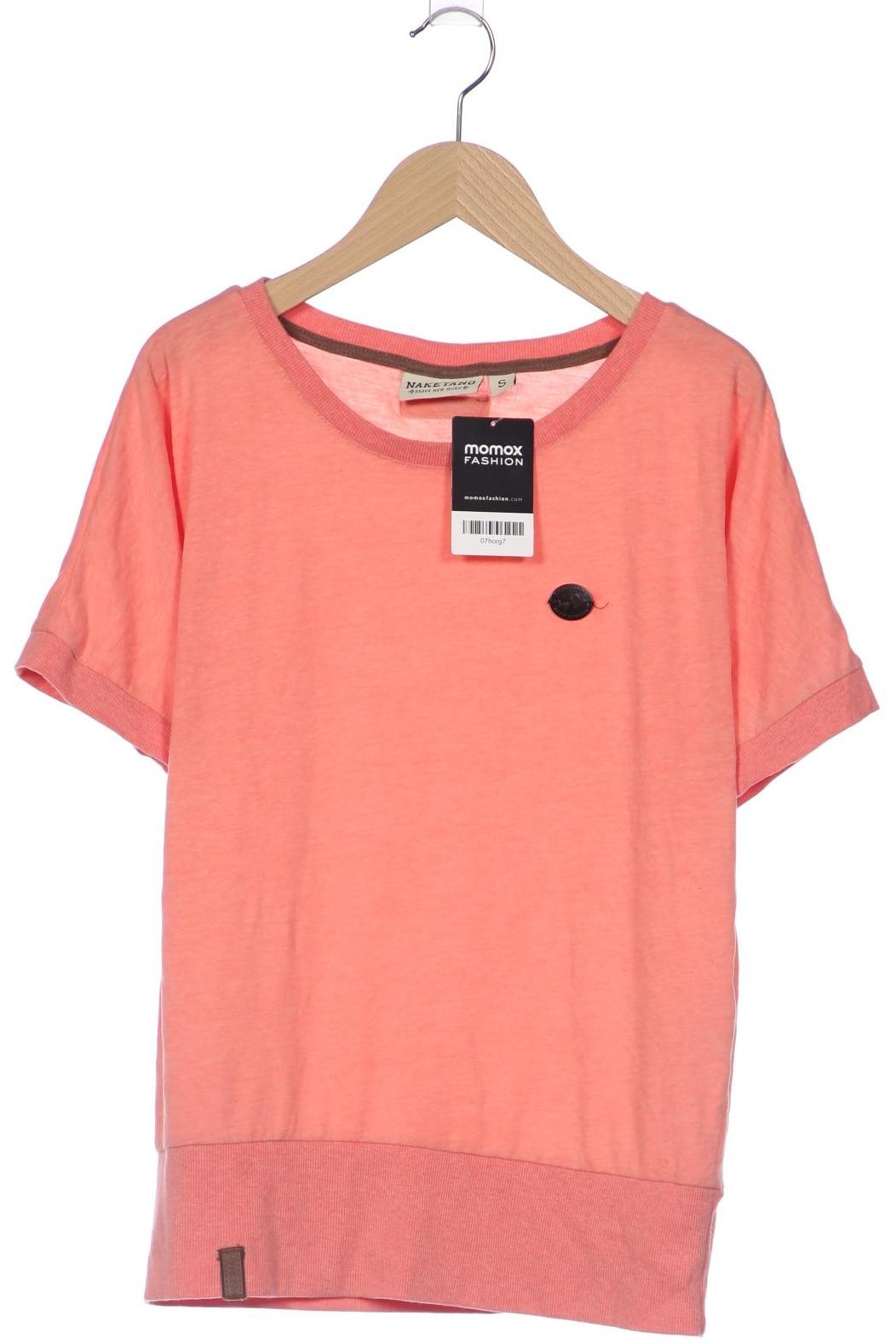 Naketano Damen T-Shirt, orange, Gr. 36
