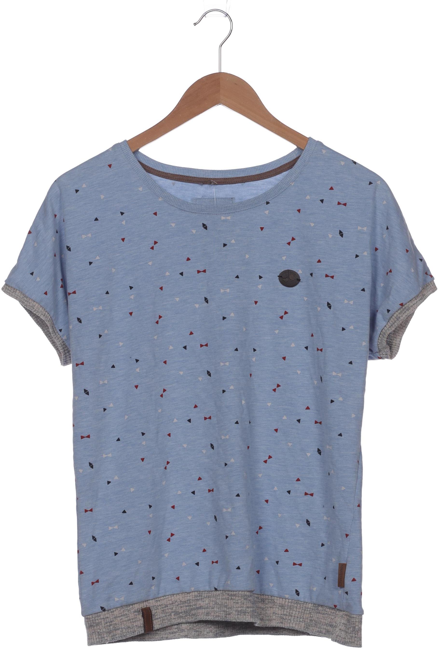 Naketano Damen T-Shirt, blau, Gr. 44