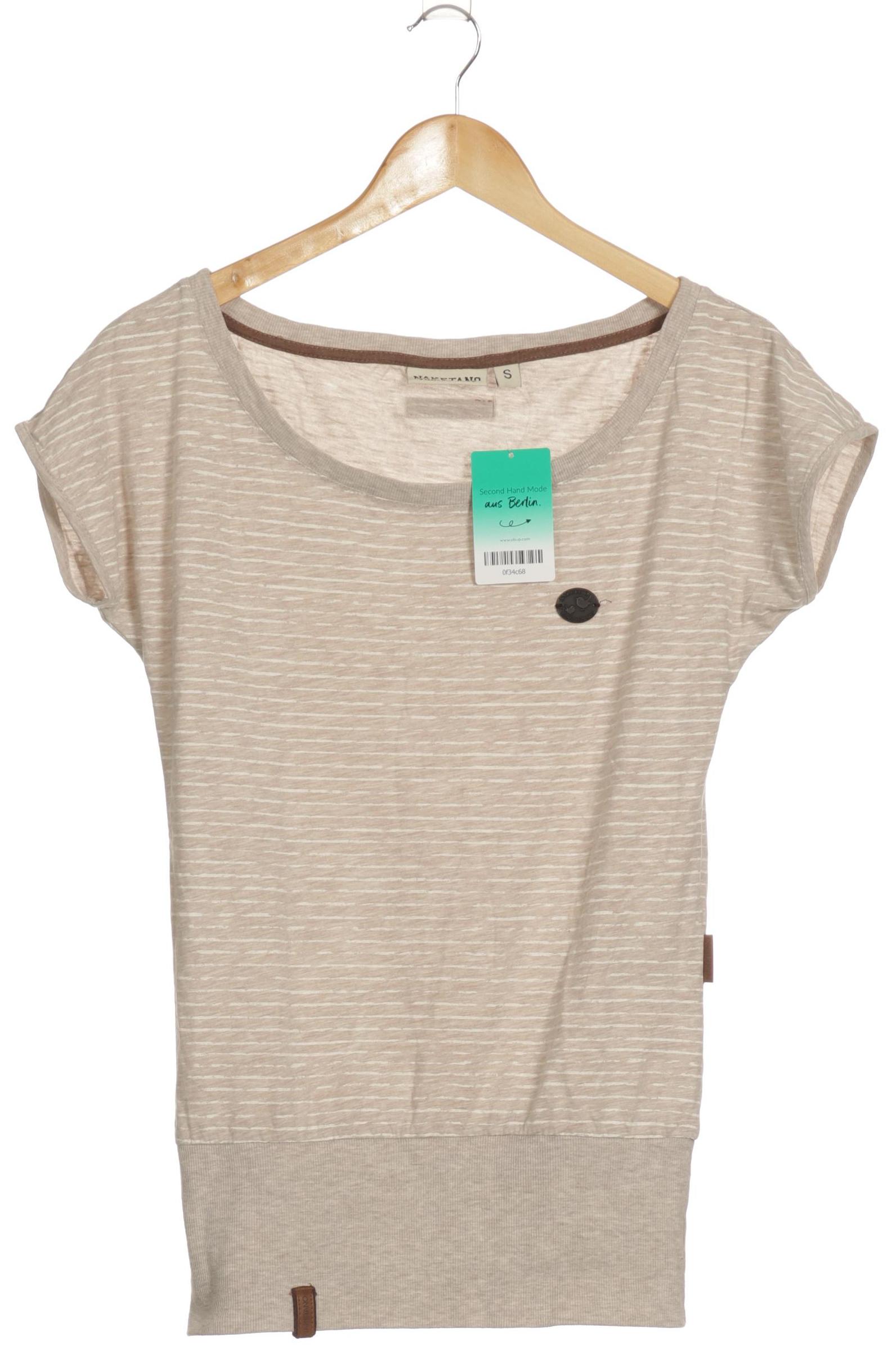 Naketano Damen T-Shirt, beige, Gr. 36