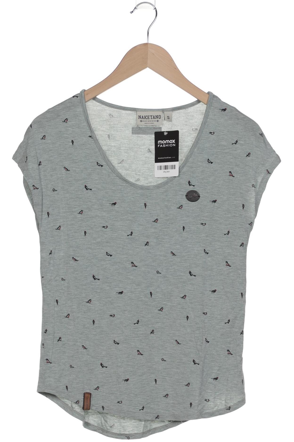 Naketano Damen T-Shirt, grün, Gr. 36