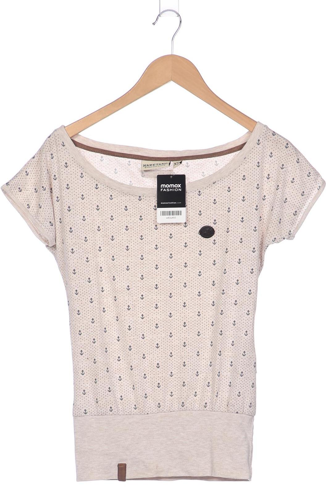 Naketano Damen T-Shirt, beige, Gr. 34