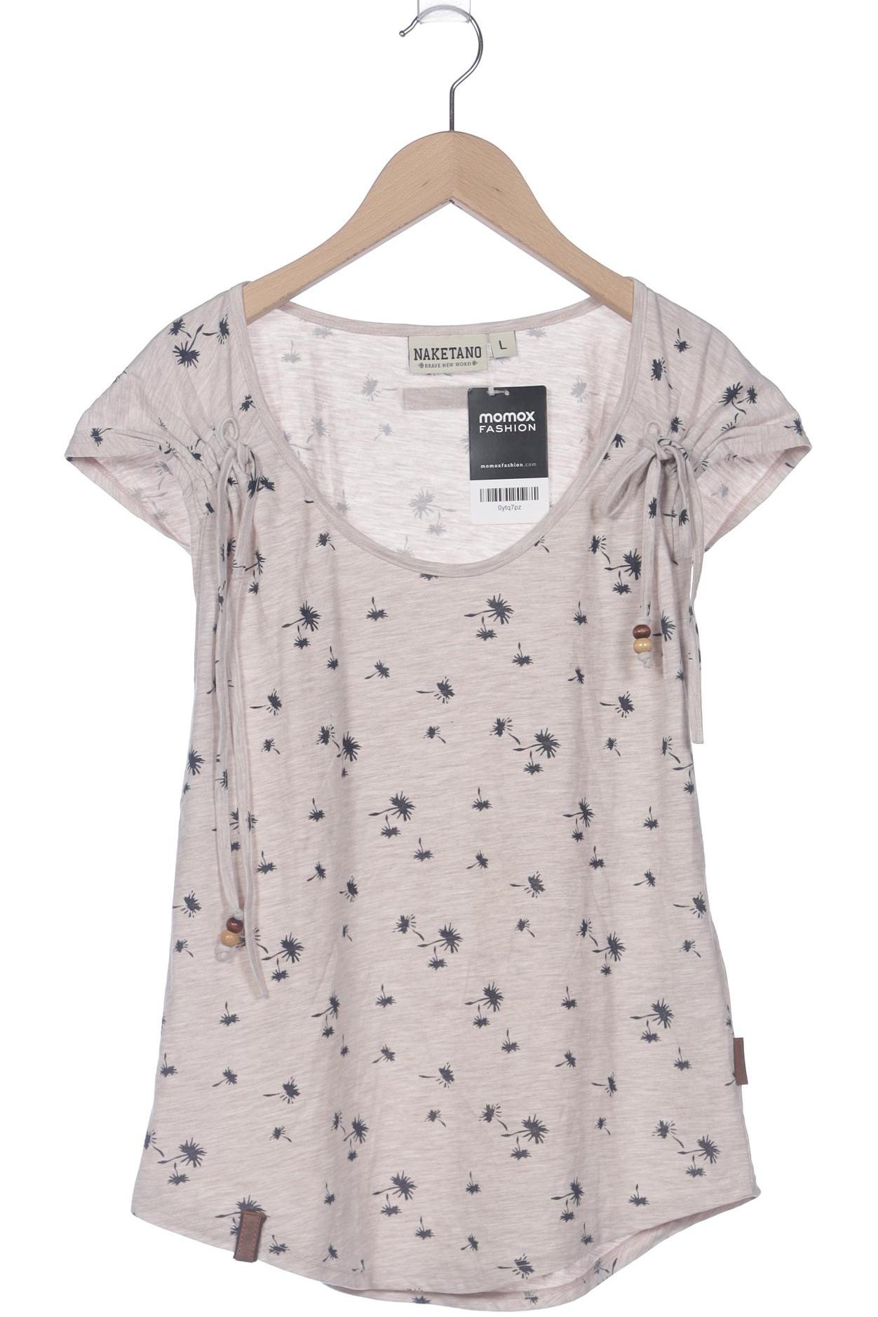 Naketano Damen T-Shirt, beige, Gr. 42