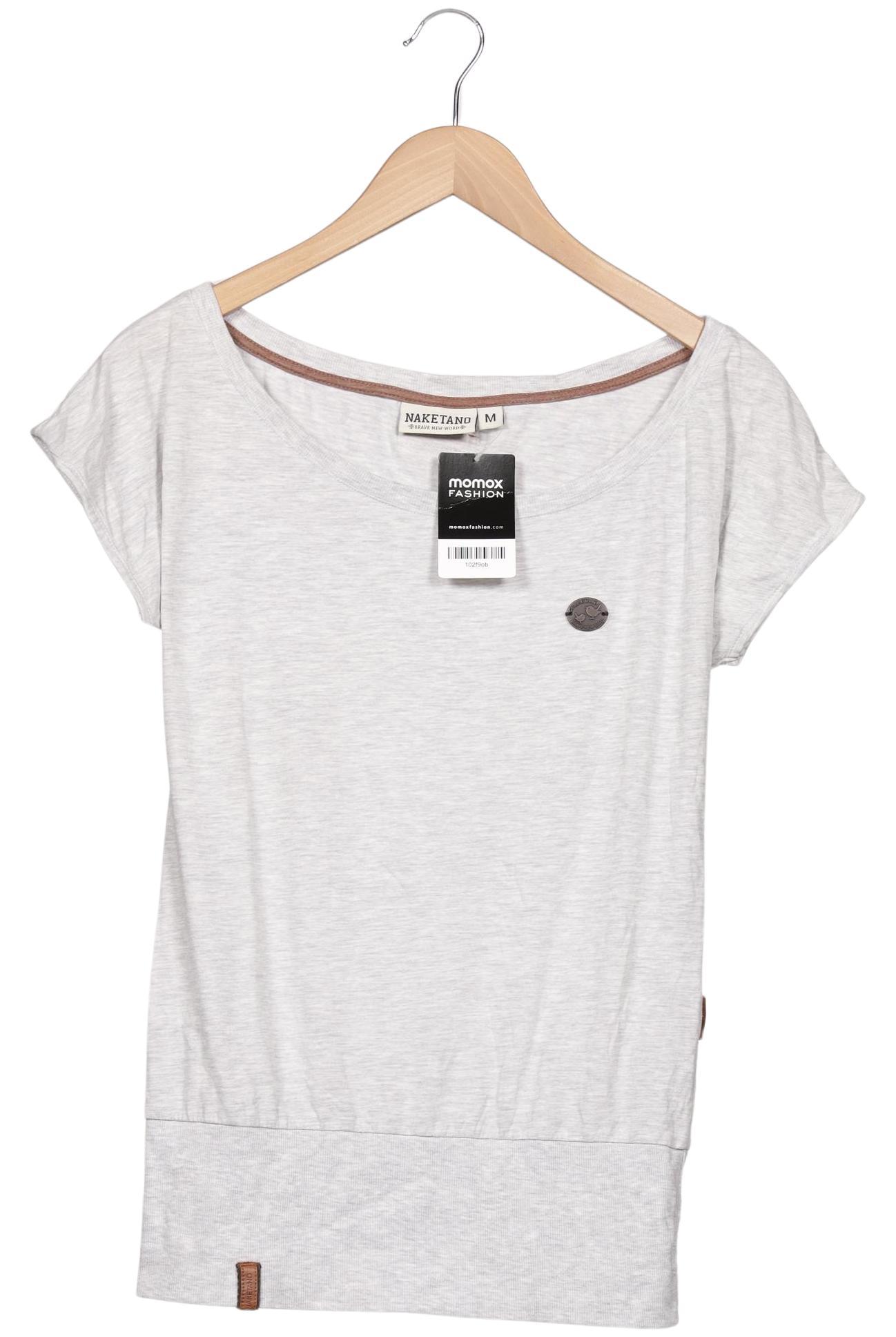 Naketano Damen T-Shirt, grau, Gr. 38