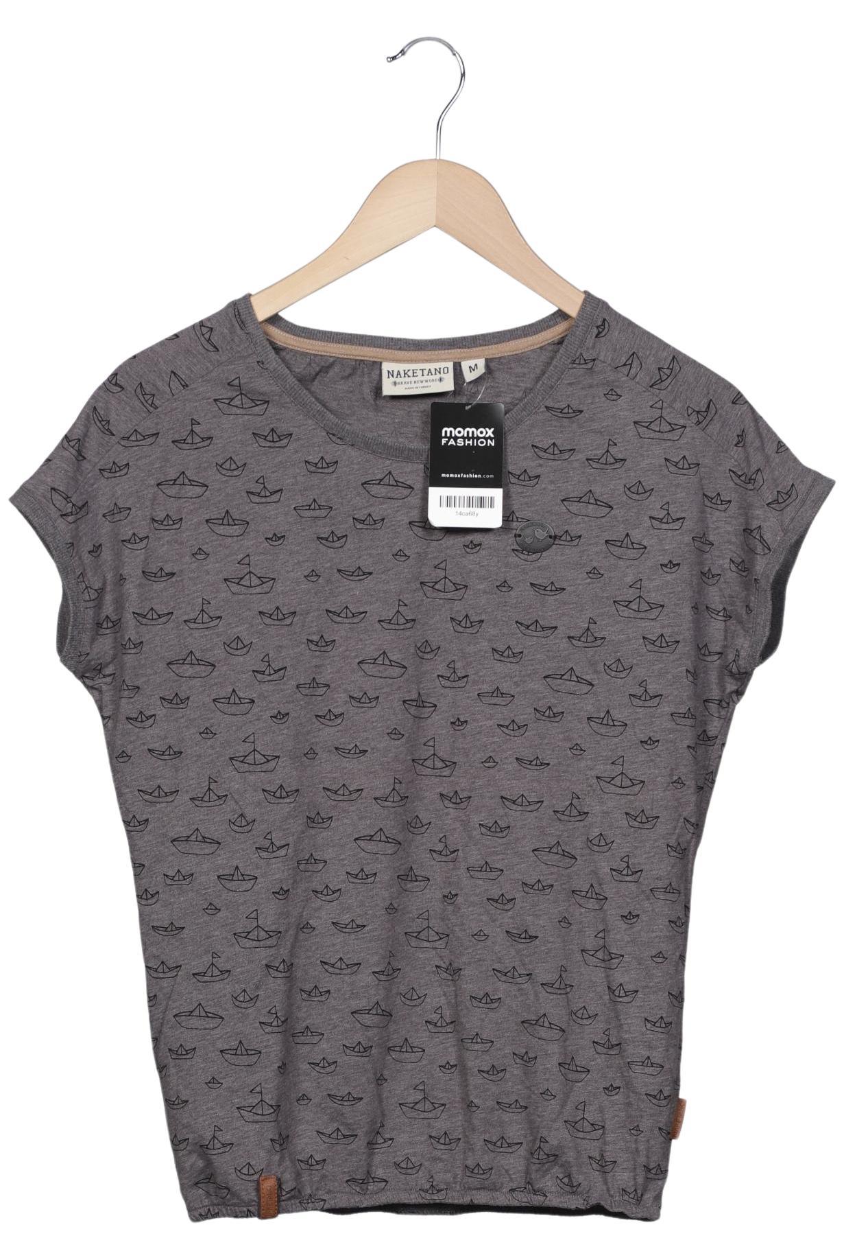 Naketano Damen T-Shirt, grau, Gr. 38