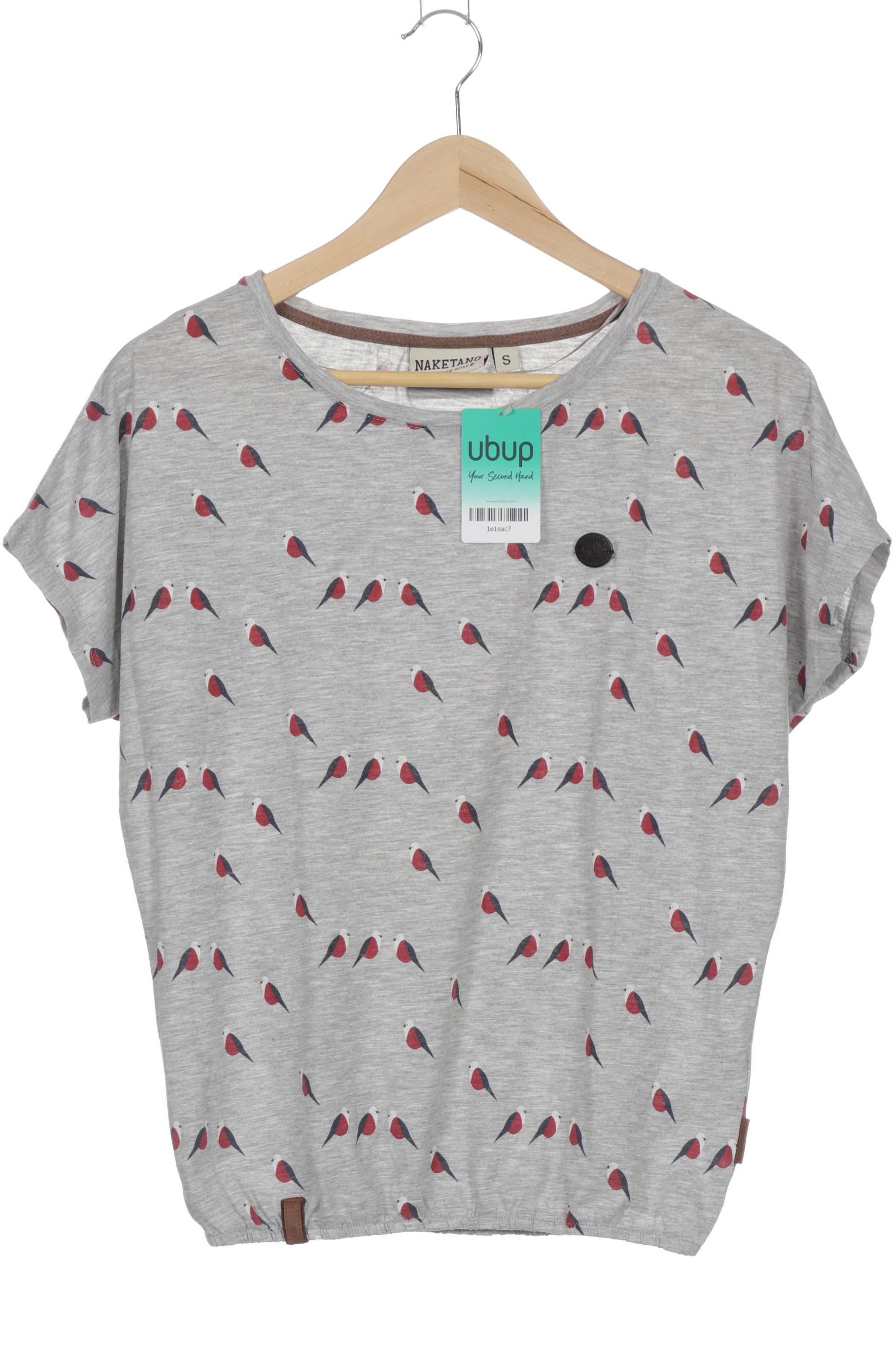 Naketano Damen T-Shirt, grau, Gr. 36