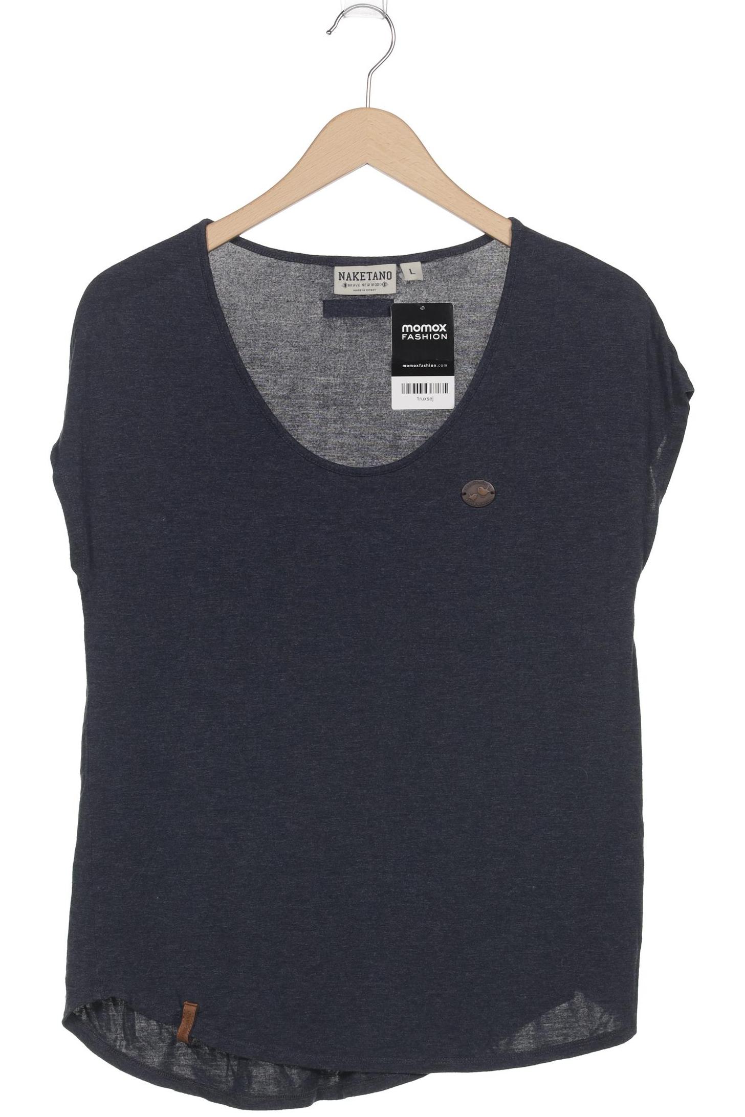 Naketano Damen T-Shirt, marineblau, Gr. 42