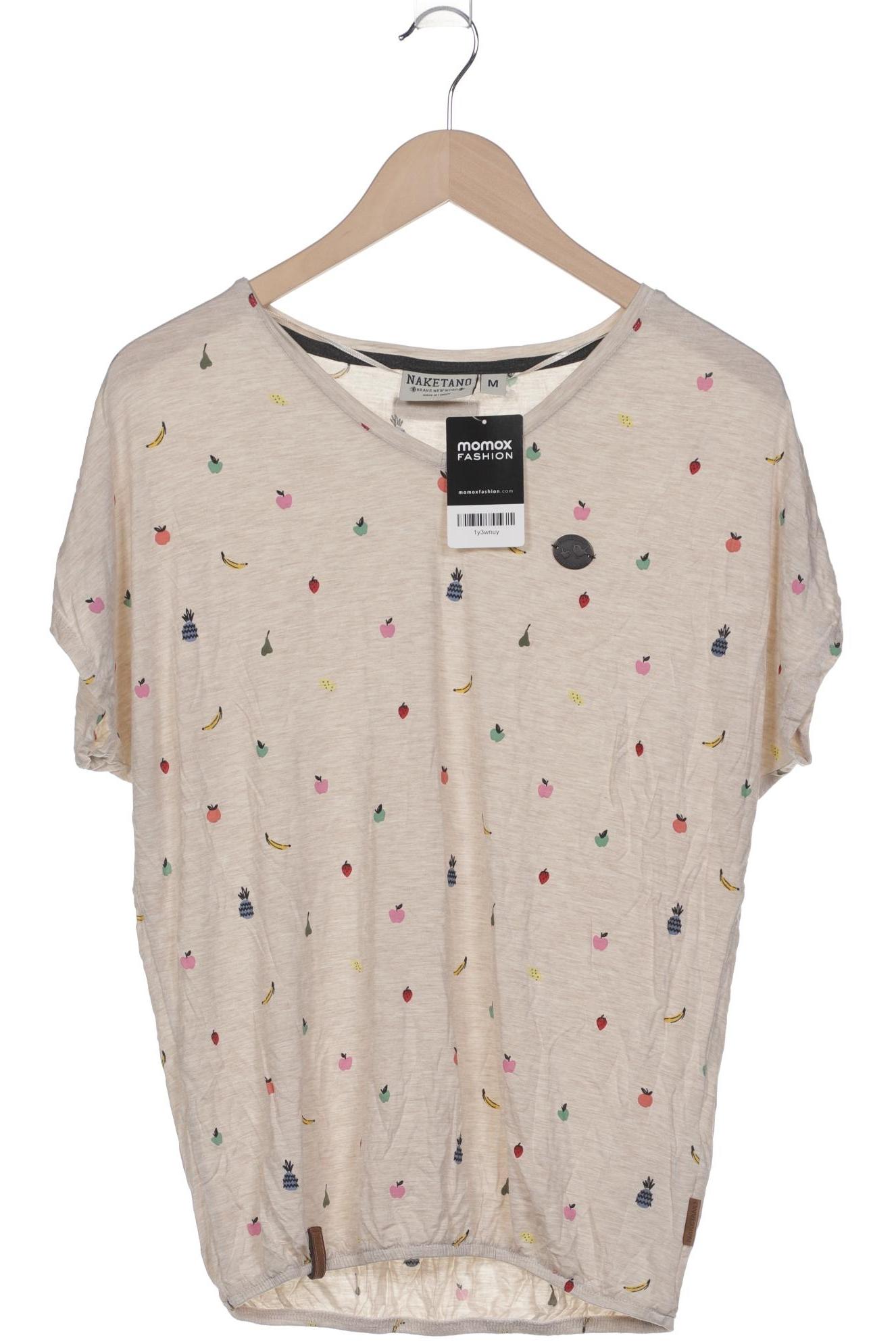 Naketano Damen T-Shirt, beige, Gr. 38