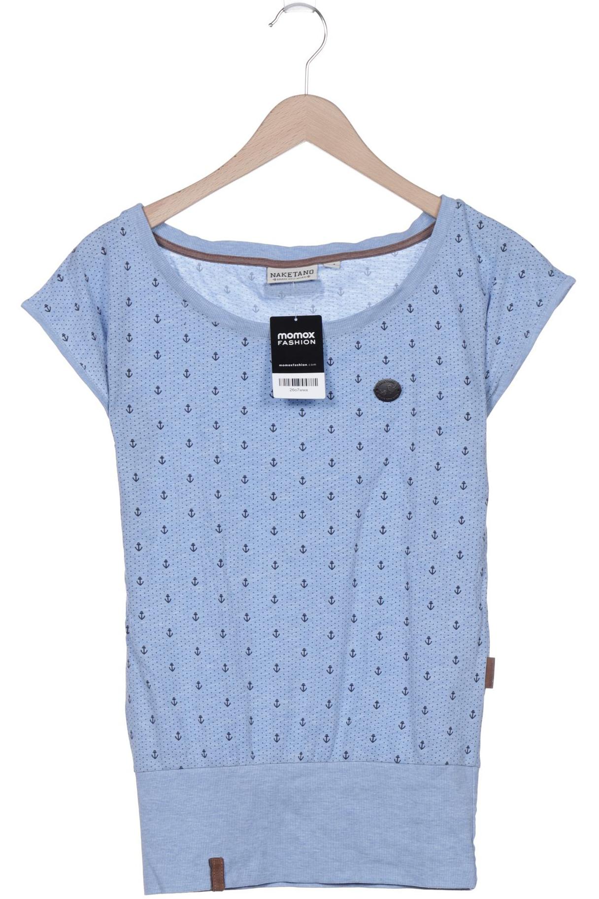 Naketano Damen T-Shirt, hellblau, Gr. 38