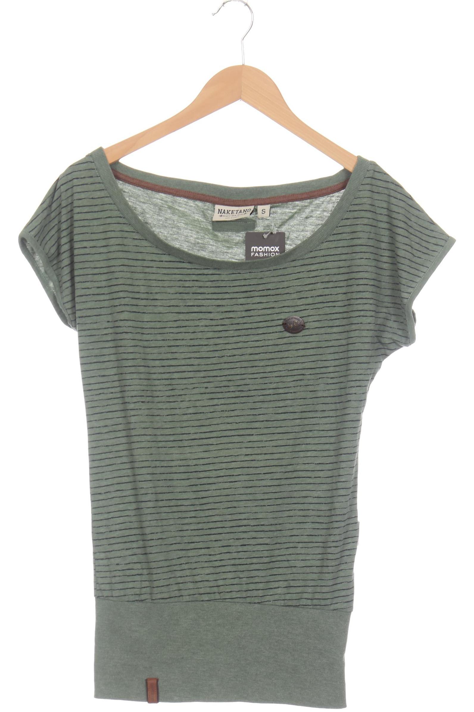 Naketano Damen T-Shirt, grün, Gr. 36